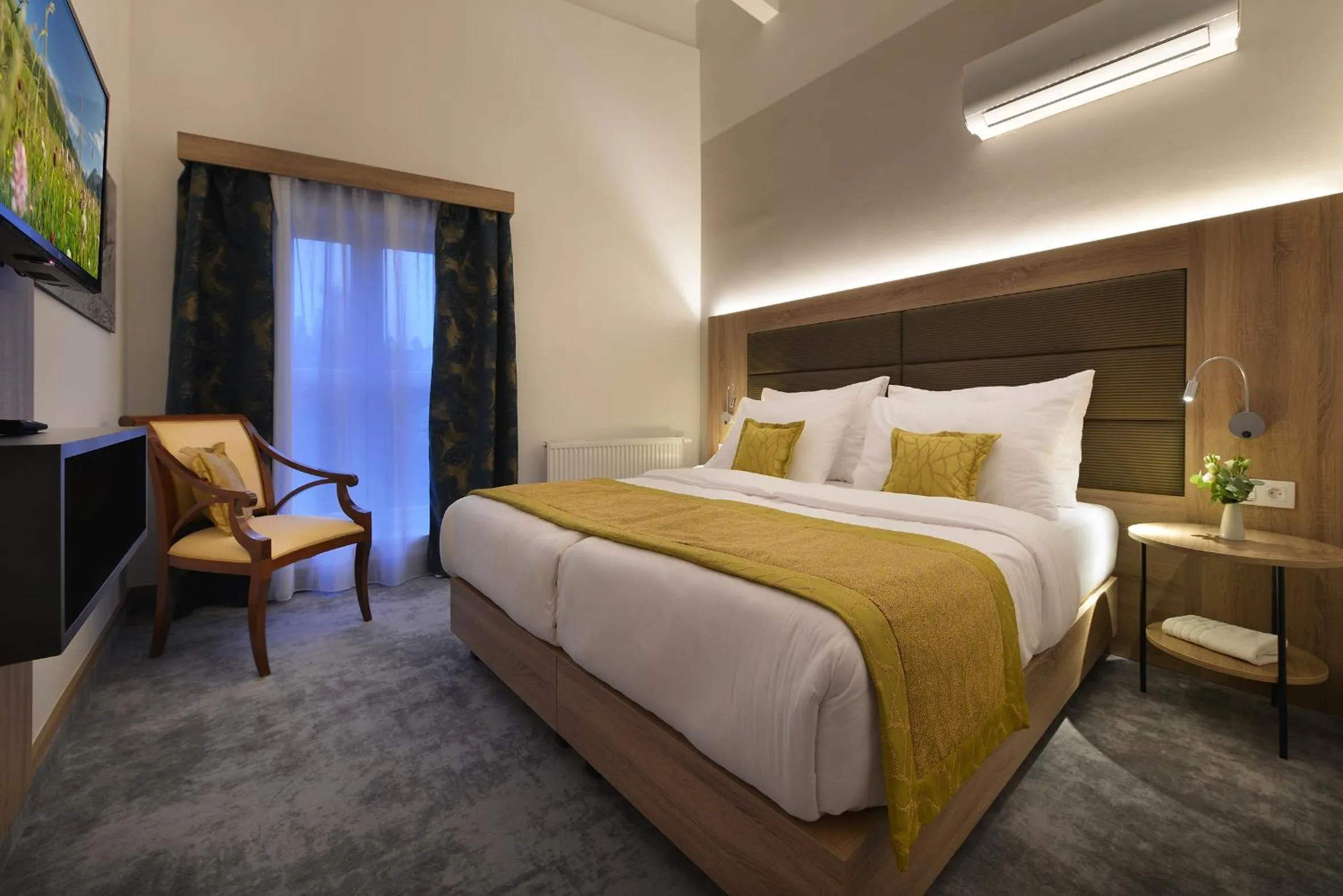 Bedroom, Bed in Vysocina Design Apartments