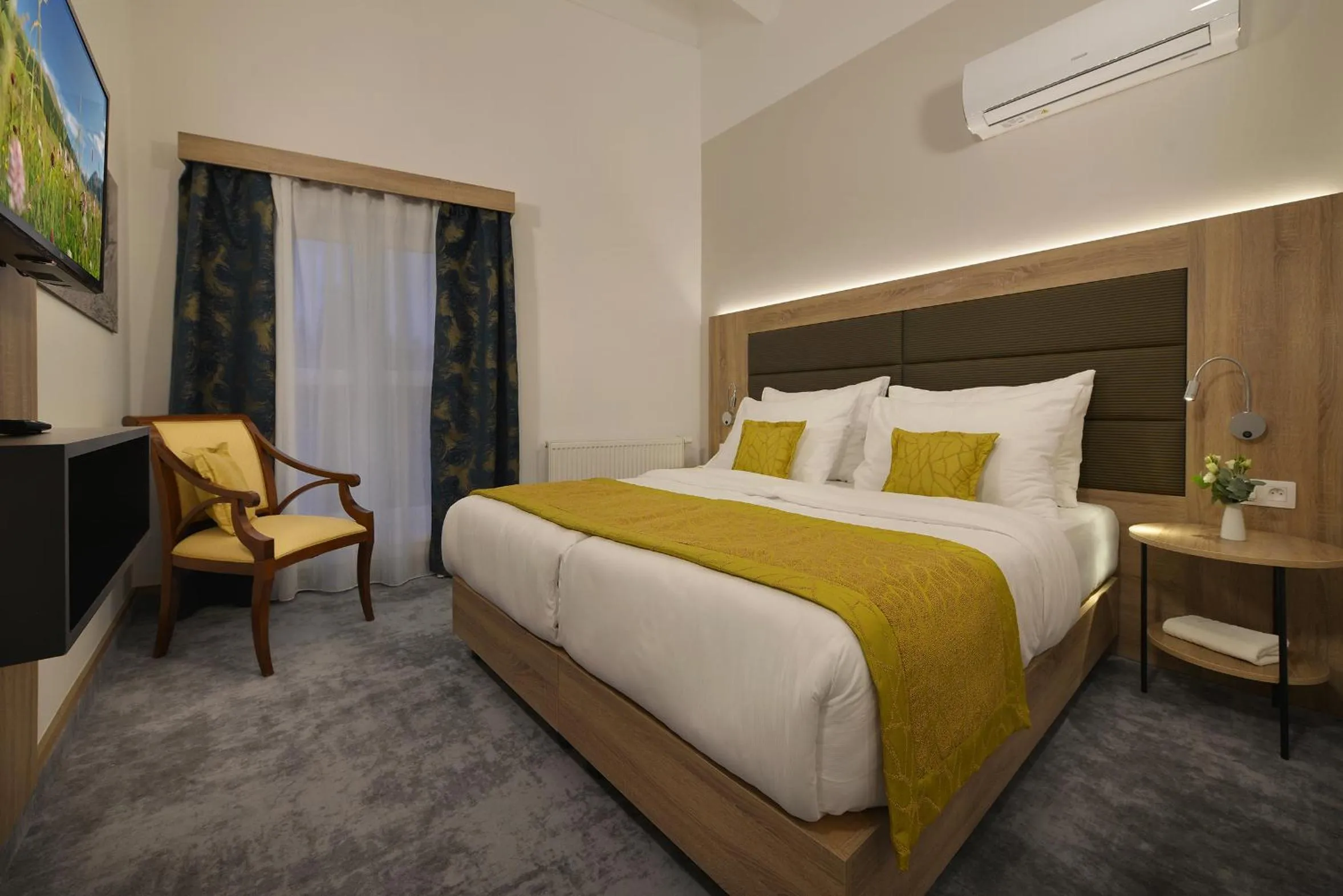 Bedroom, Bed in Vysocina Design Apartments