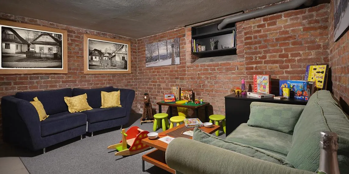 Game Room in Vysocina Design Apartments