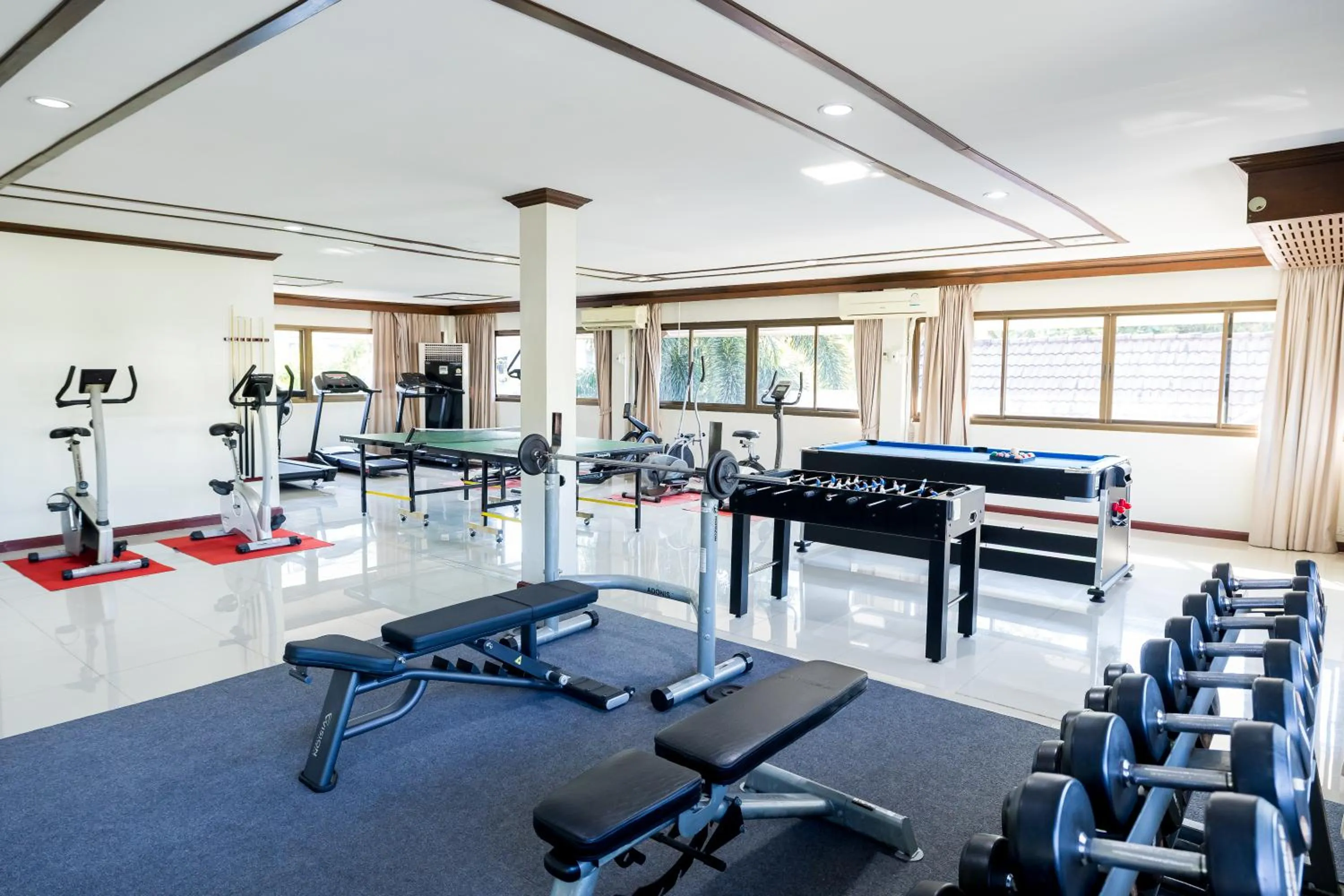 Fitness centre/facilities in Nak Nakara Hotel