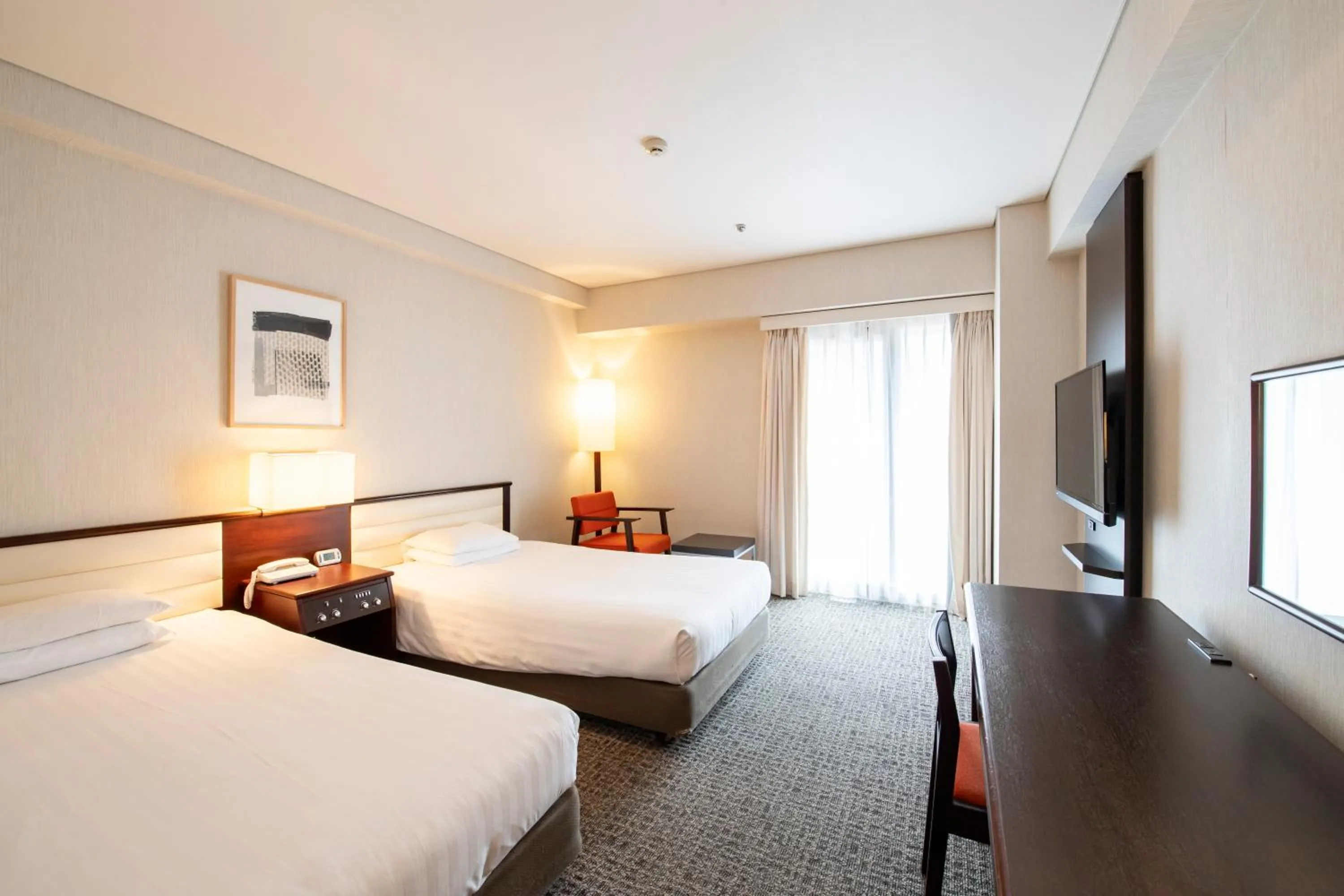 Bed in Kyoto Tokyu Hotel