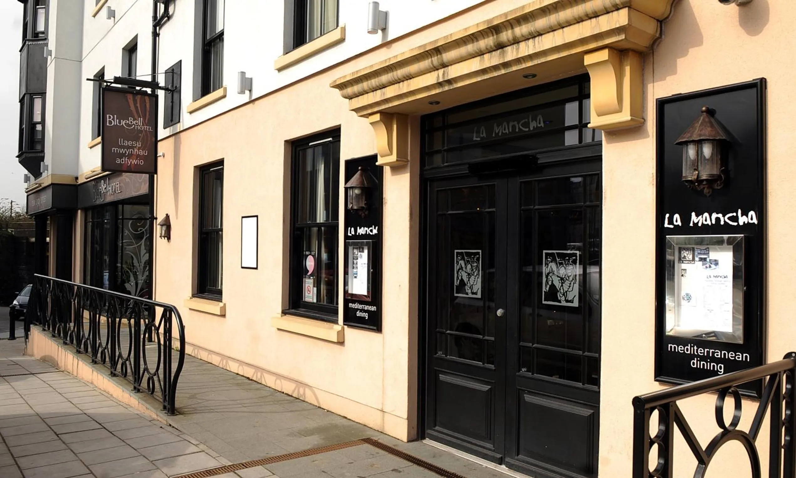 Property building in The BlueBell Hotel