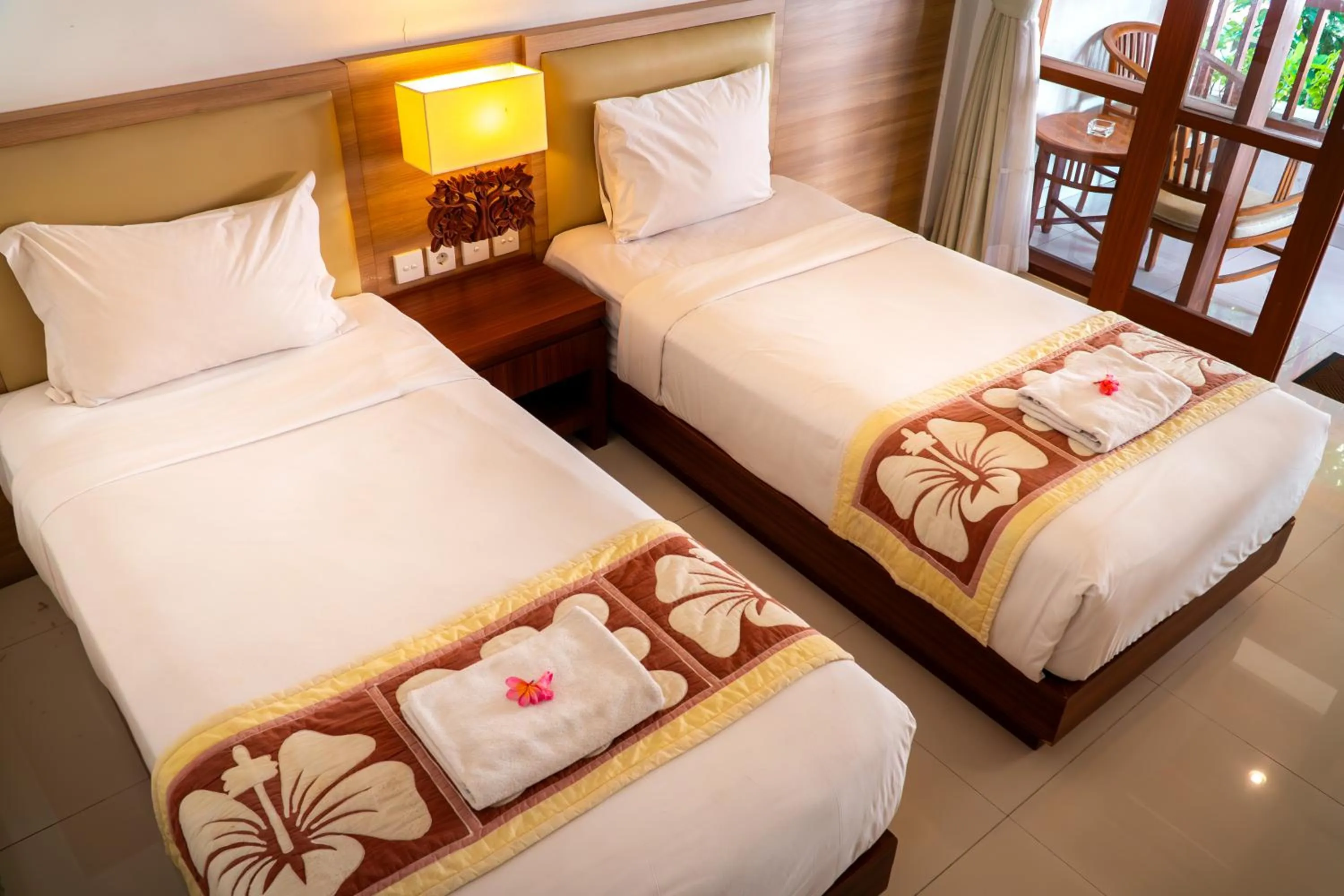Bed in Bali Summer Hotel by Amerta