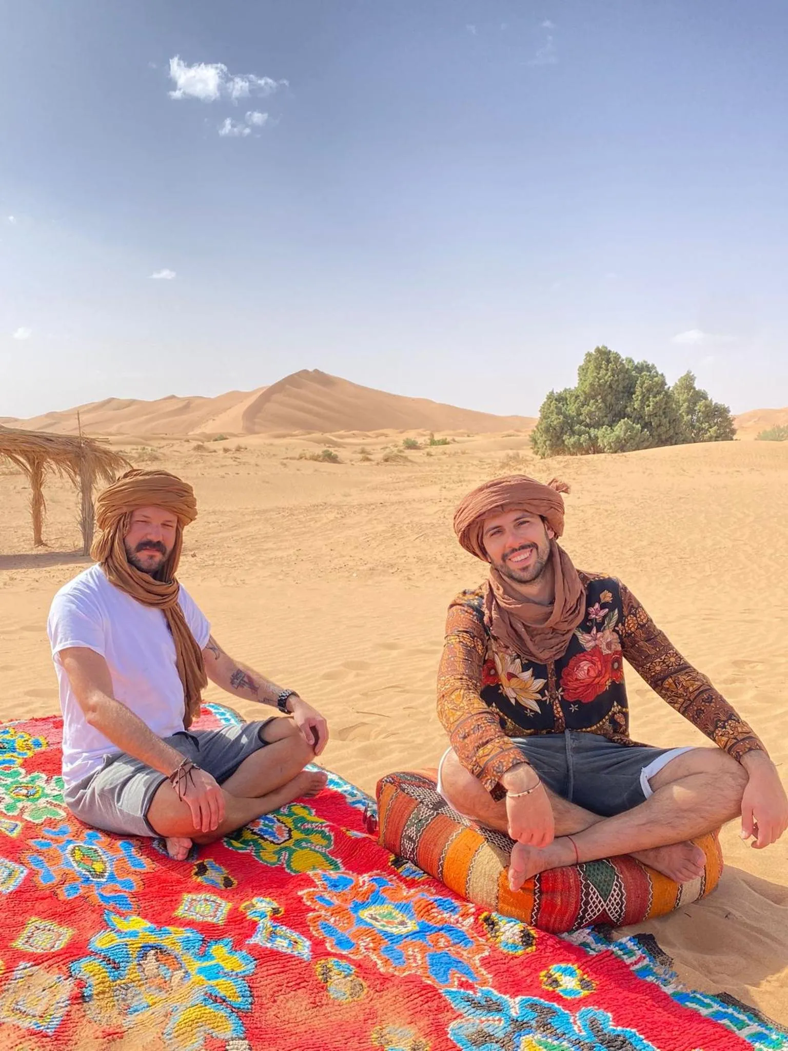 Day in Sahara wellness camp