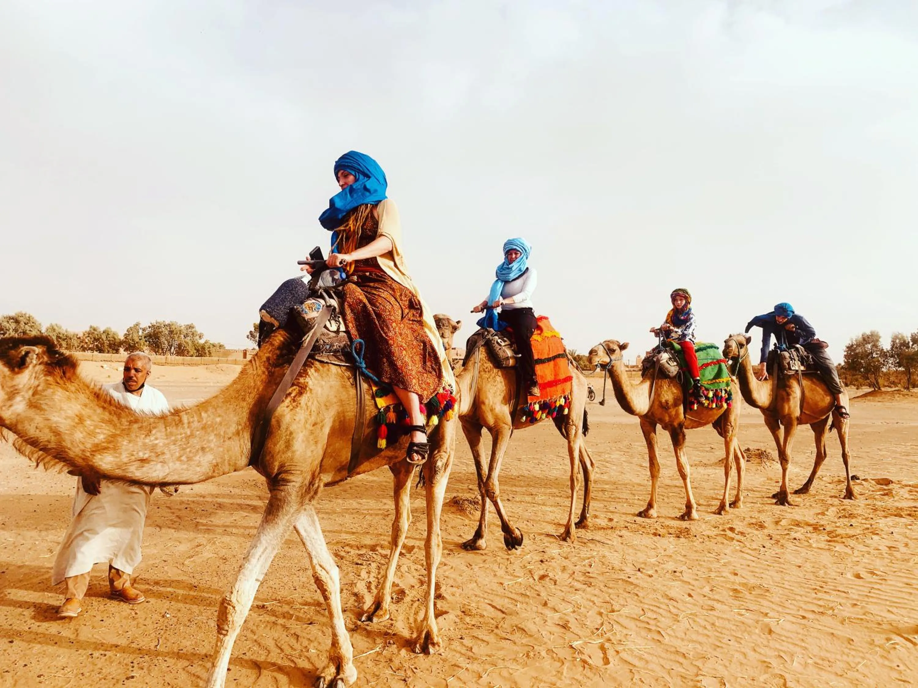 Day in Sahara wellness camp