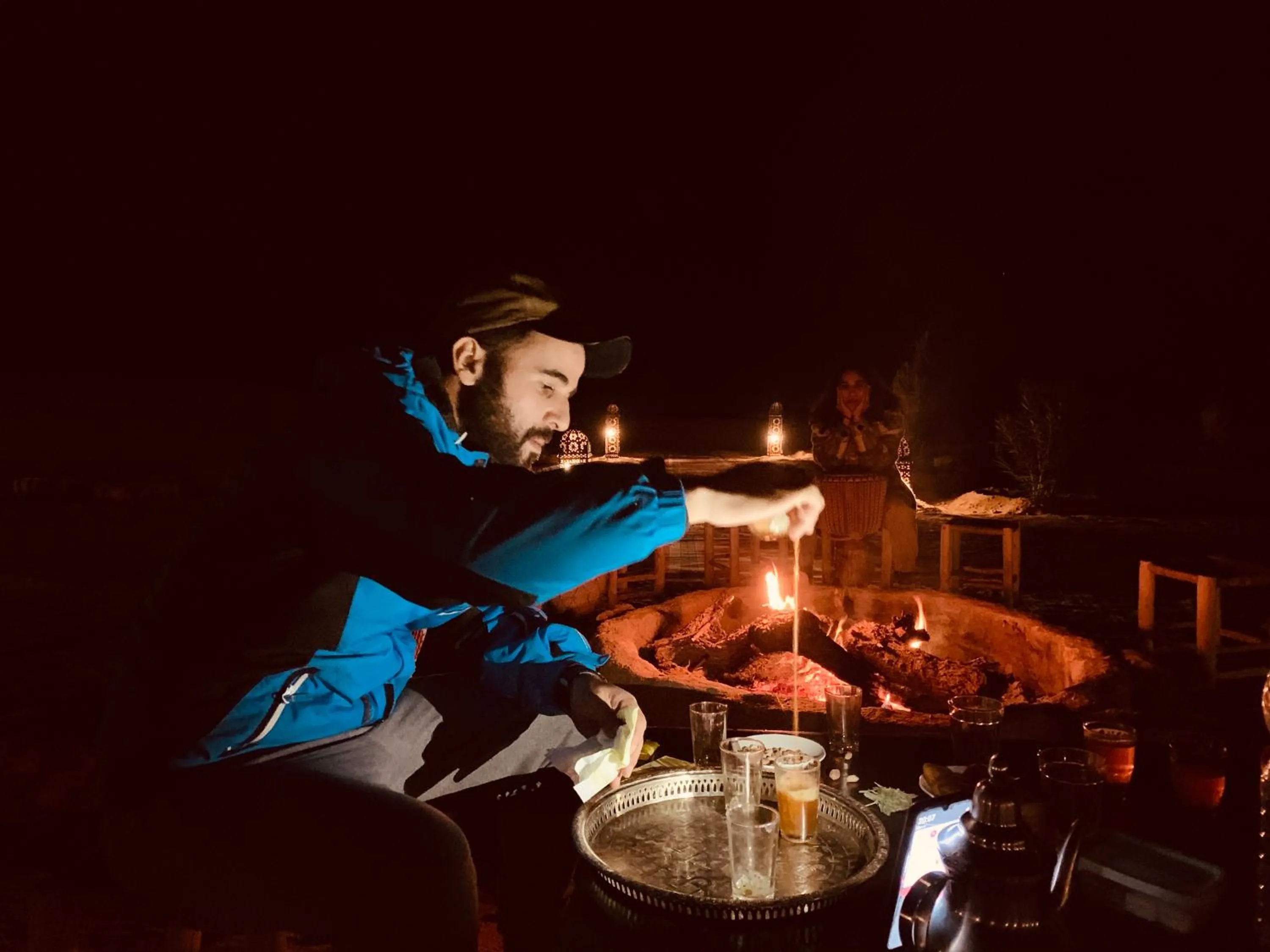 Property building in Sahara wellness camp