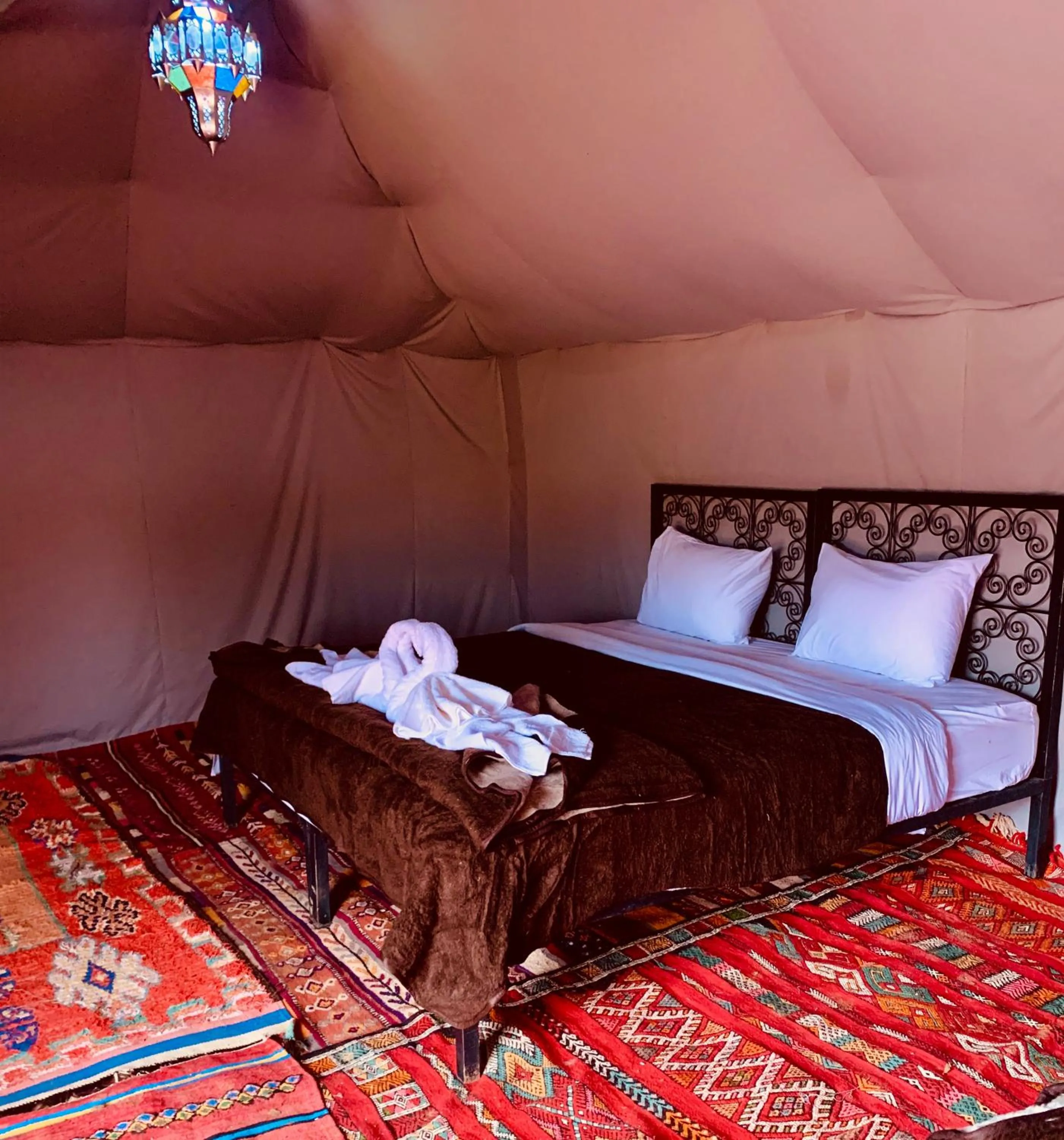 Property building, Bed in Sahara wellness camp