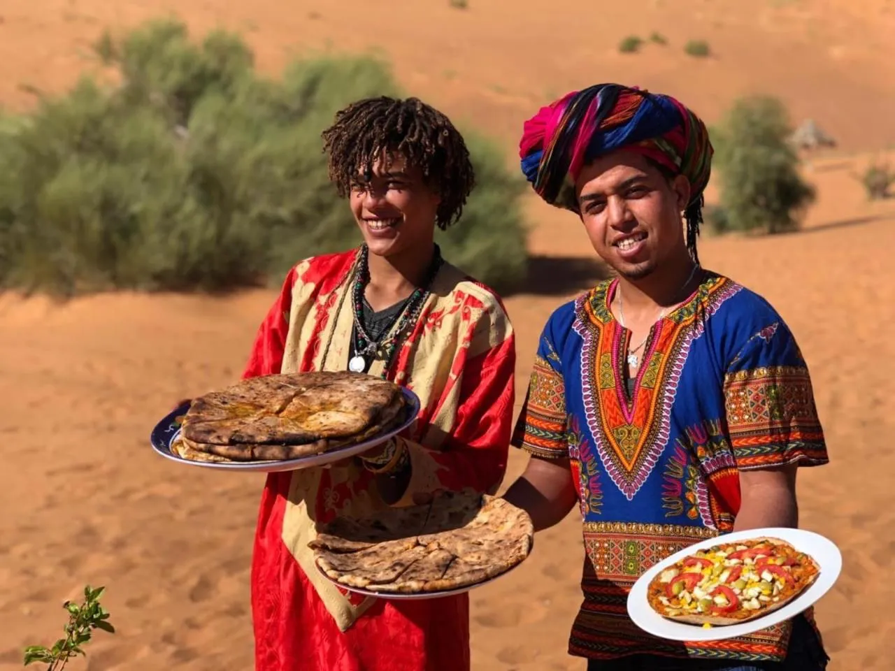 Property building in Sahara wellness camp