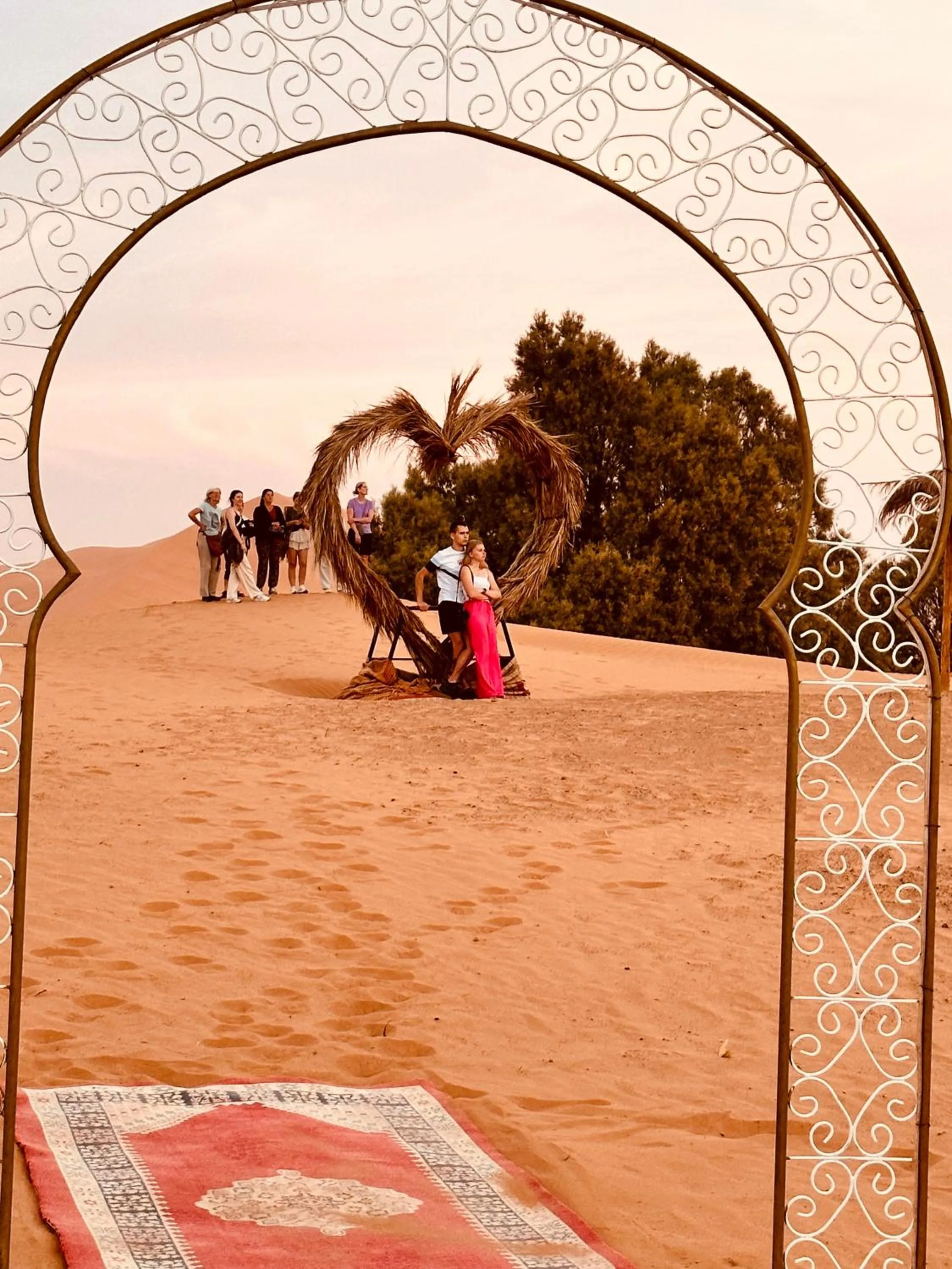 Day in Sahara wellness camp