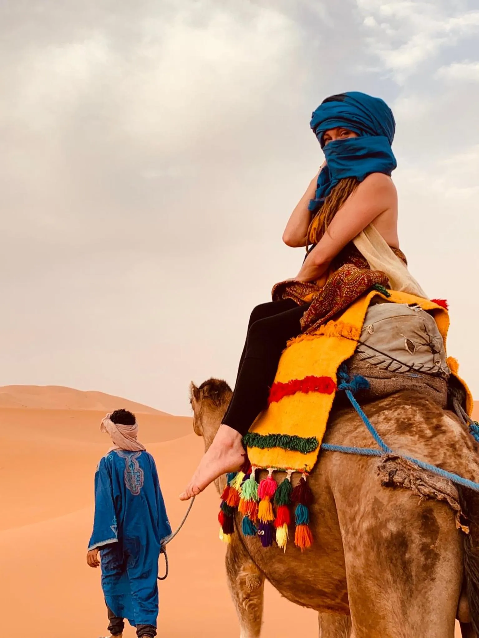 Property building in Sahara wellness camp