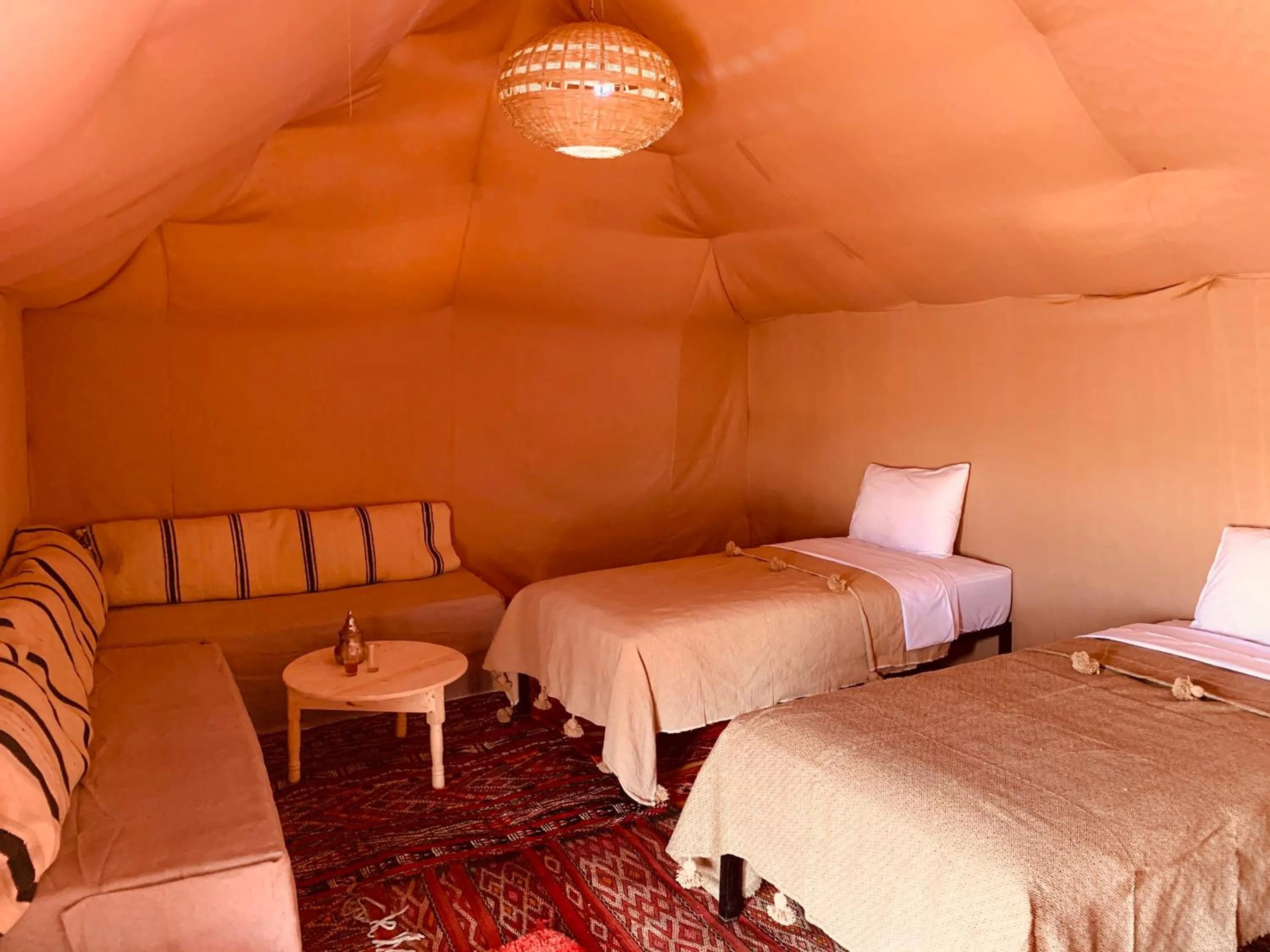 Property building, Bed in Sahara wellness camp