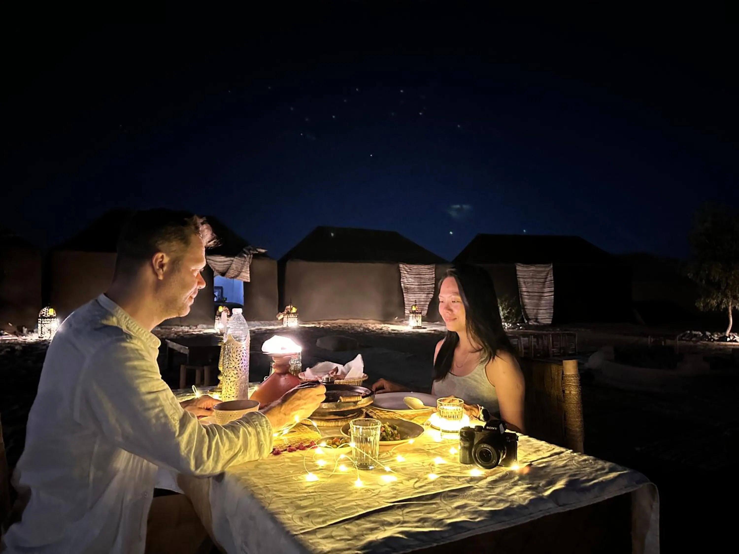 Property building in Sahara wellness camp