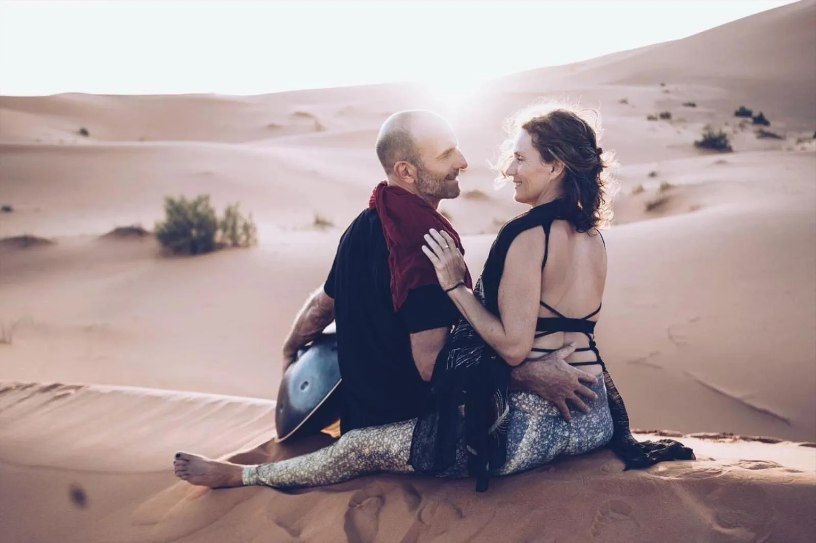 Day in Sahara wellness camp