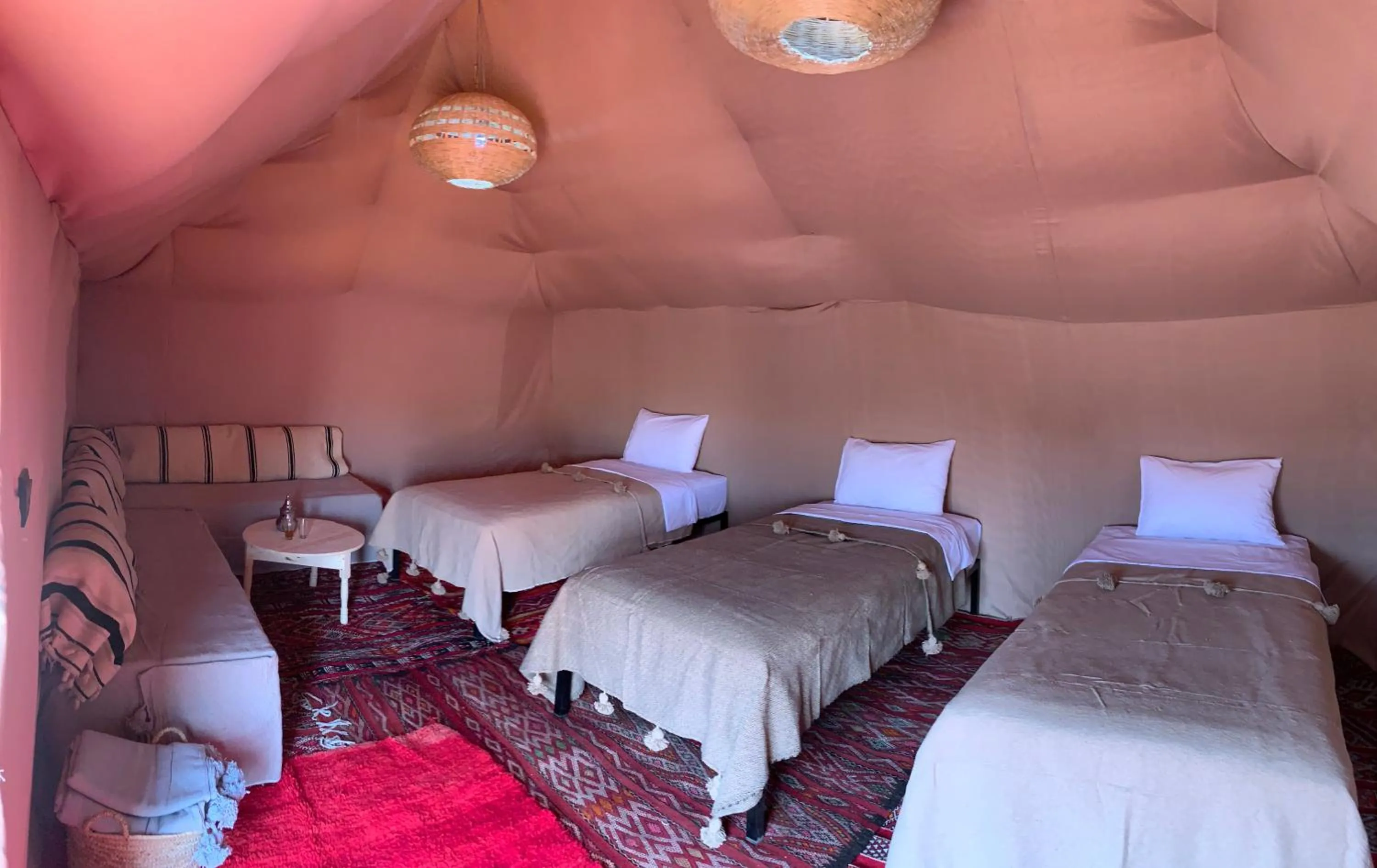 Property building, Bed in Sahara wellness camp