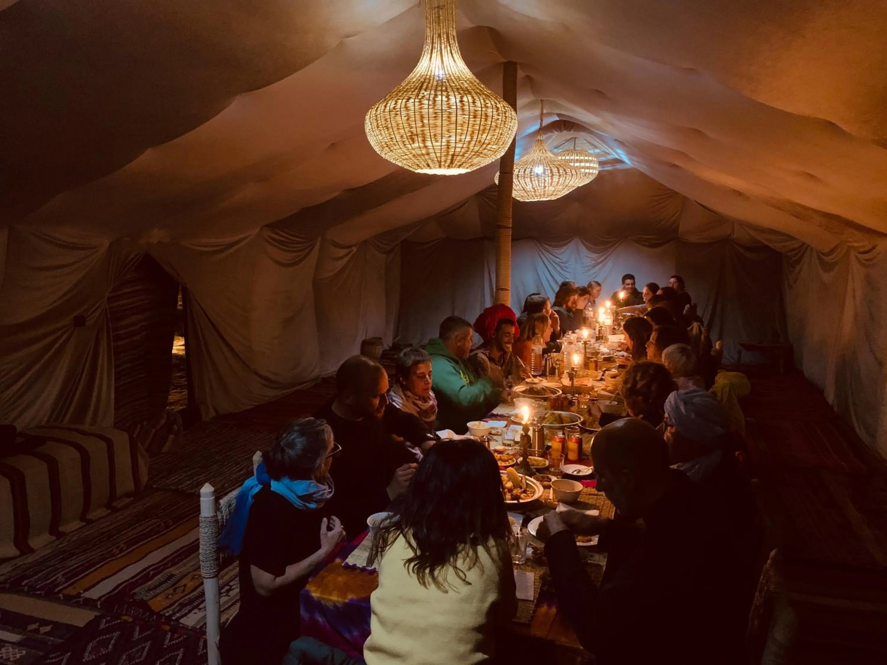 Property building in Sahara wellness camp