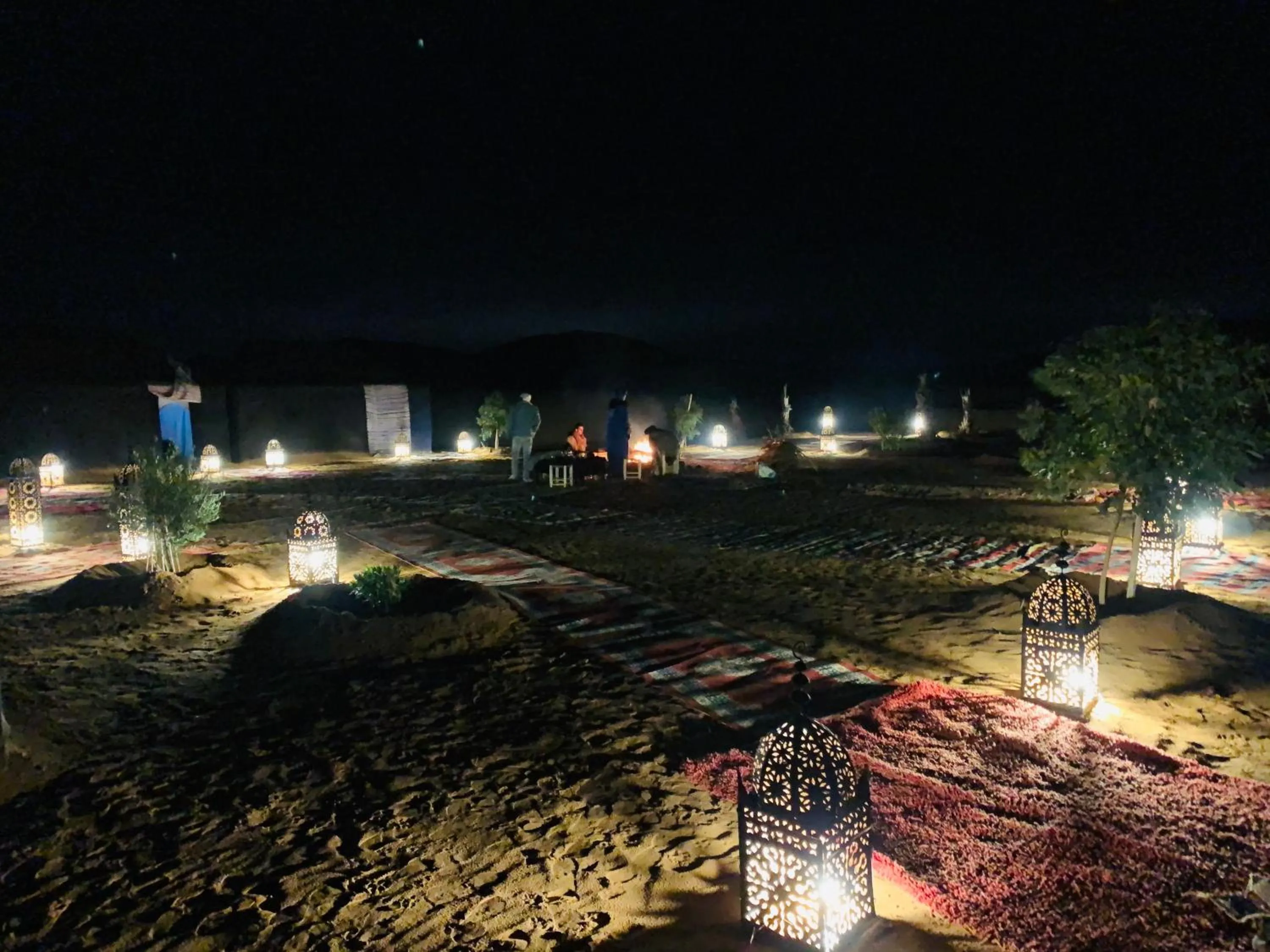 Property building in Sahara wellness camp