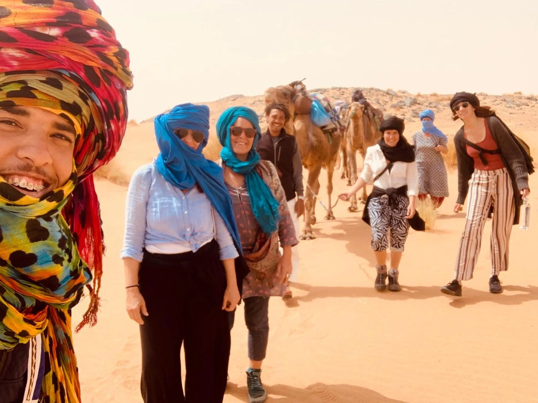 Property building in Sahara wellness camp