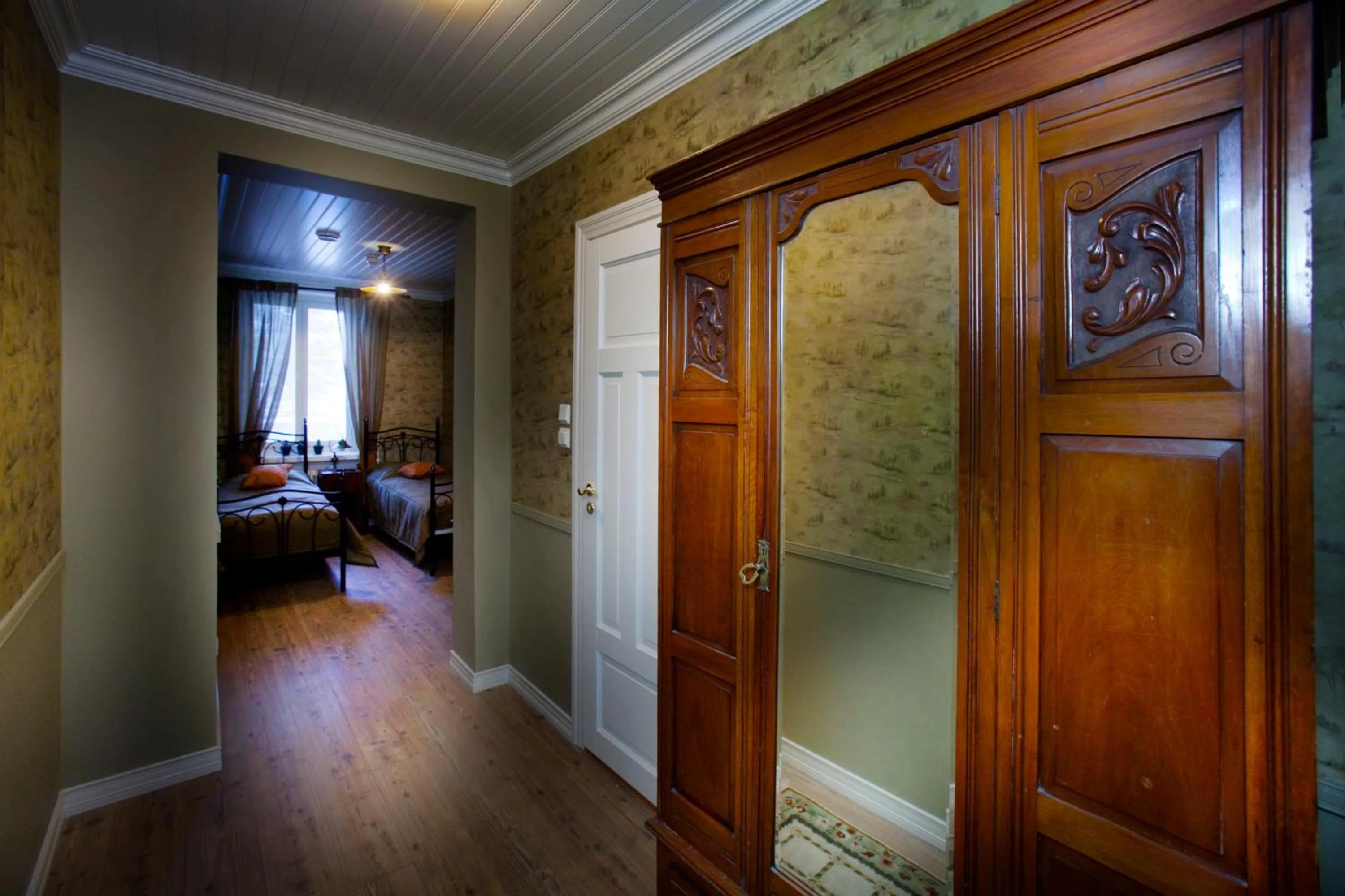 Bed in Vaihmalan Hovi