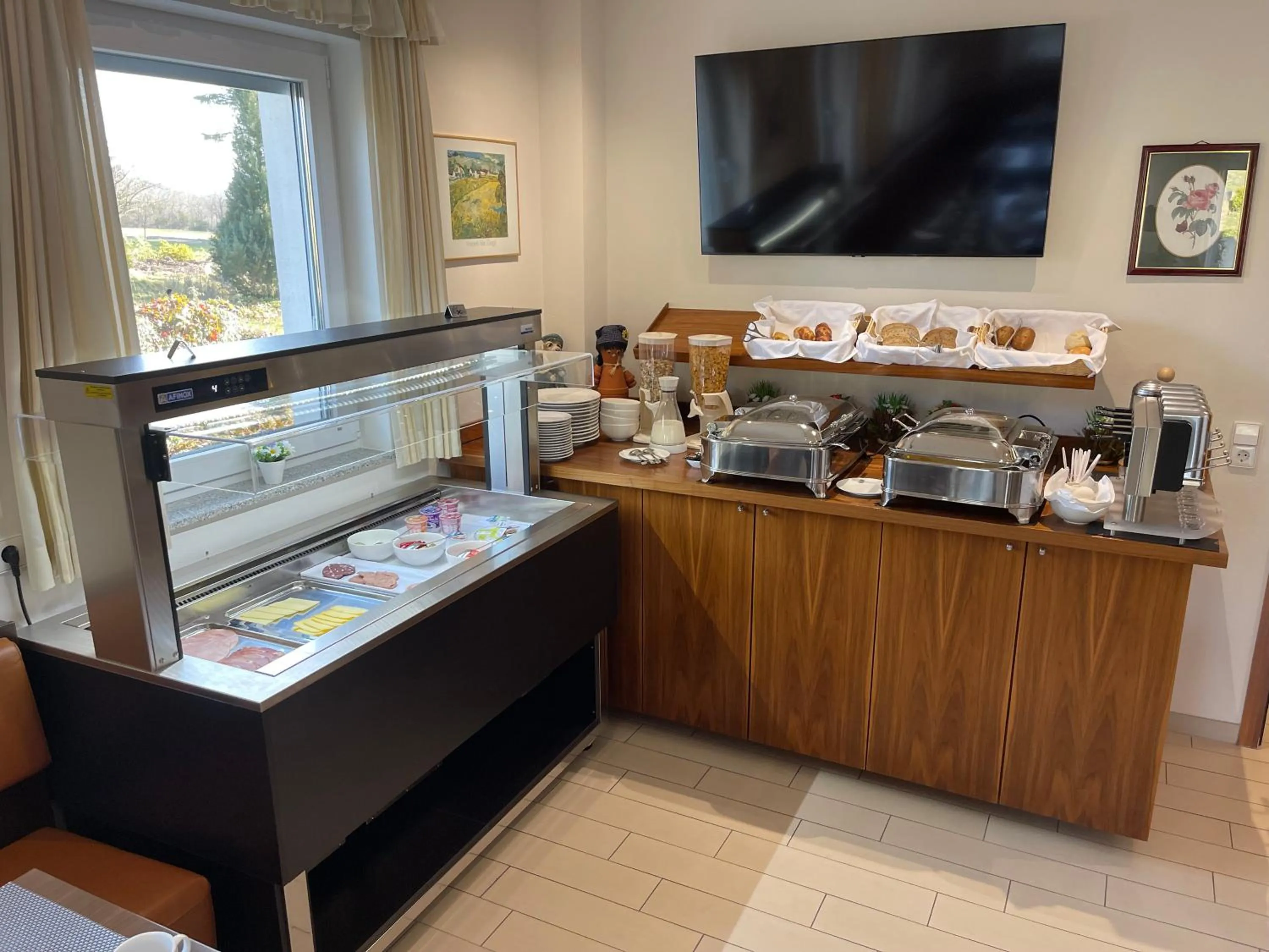 Buffet breakfast in Land-gut-Hotel am Ring