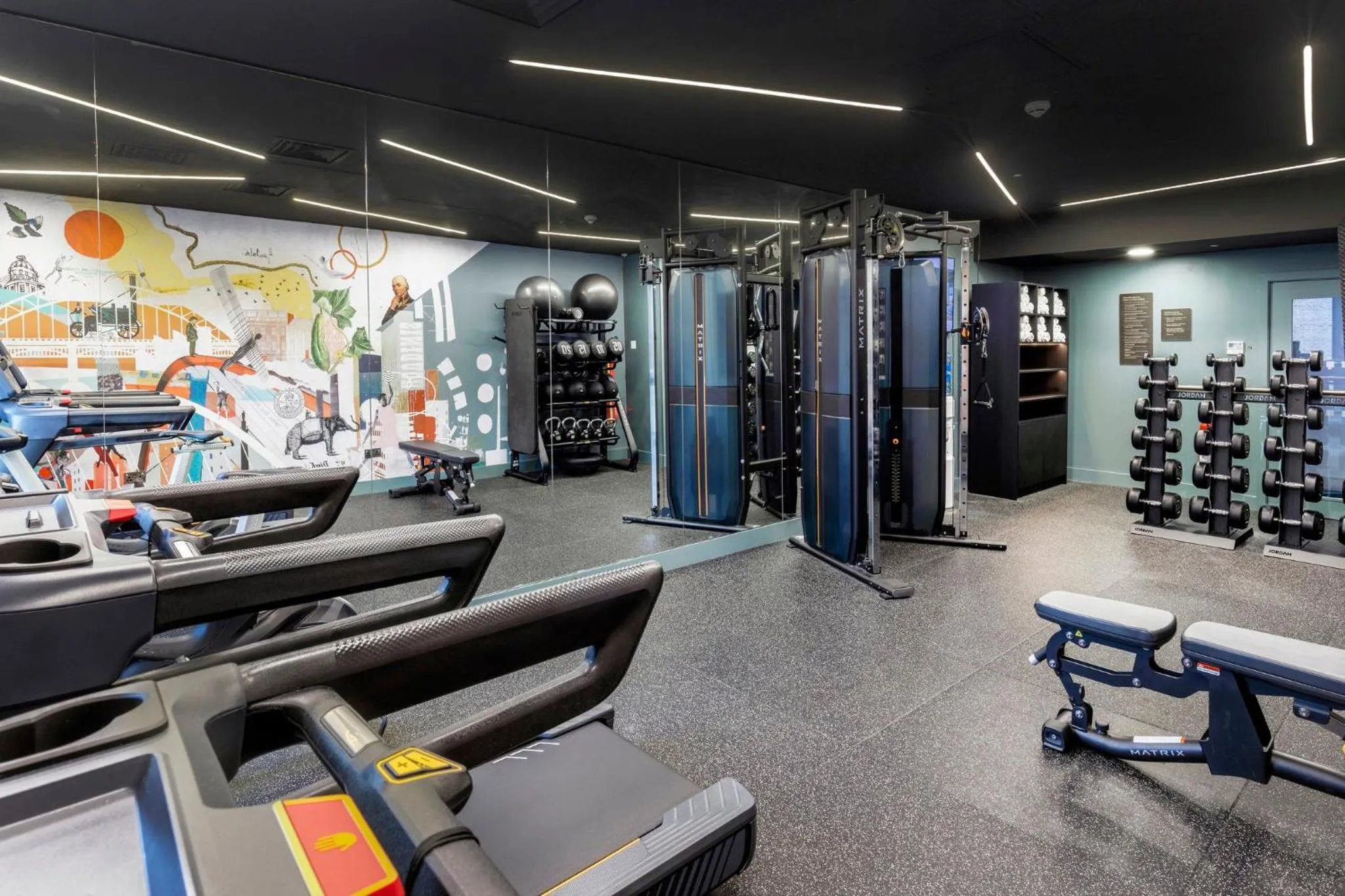Fitness centre/facilities in Hotel Indigo Newcastle by IHG