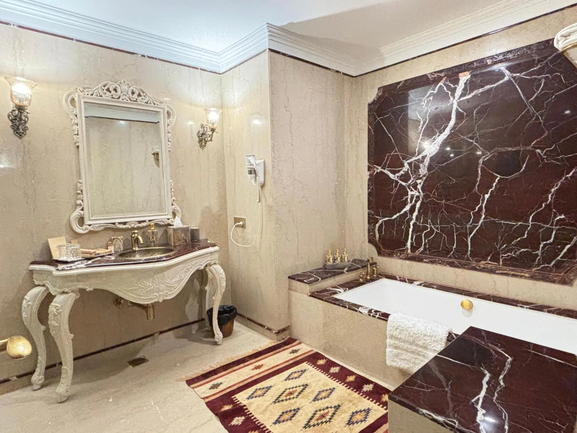 Bathroom in Fort Rajwada,Jaisalmer