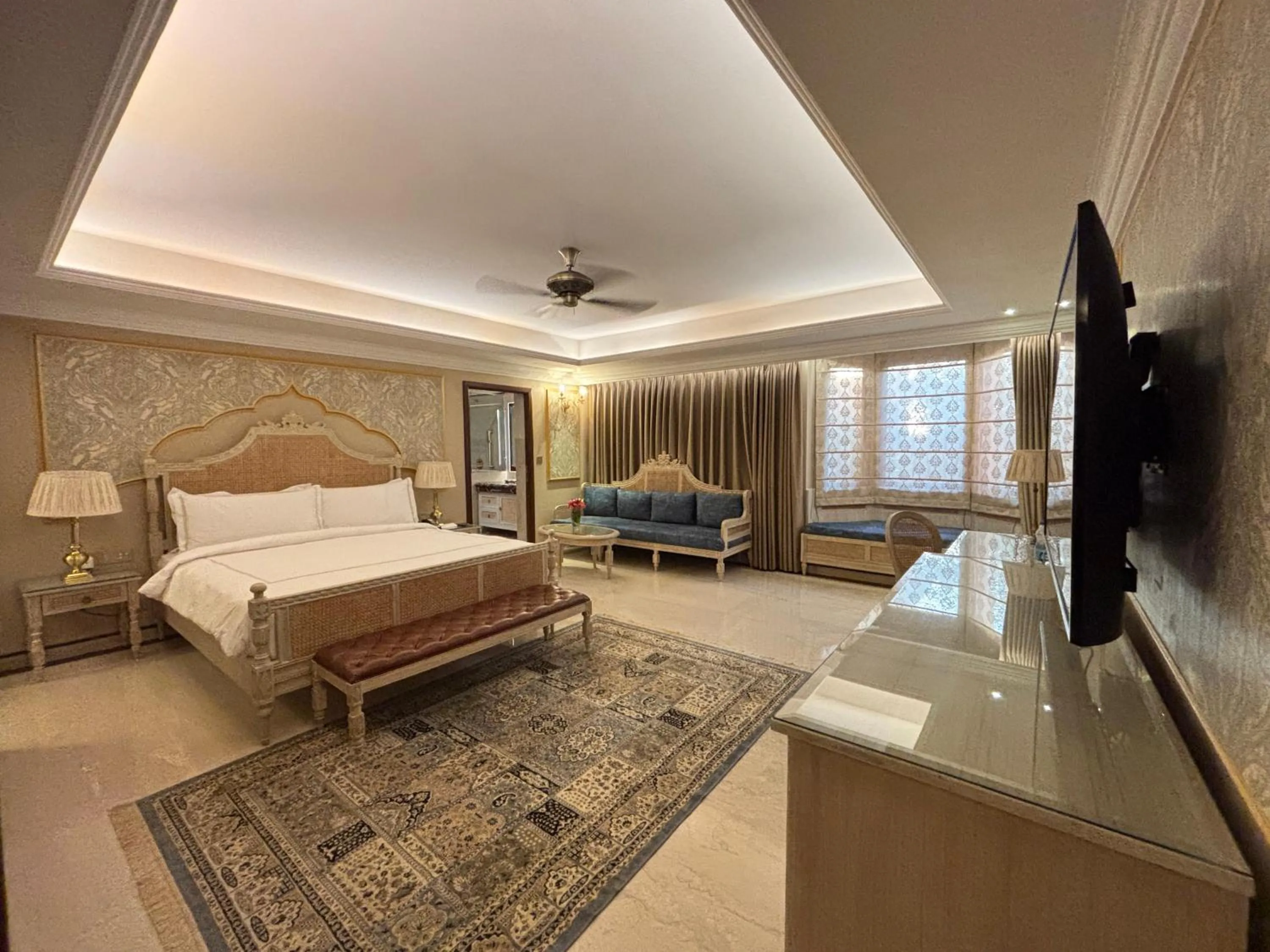 Bedroom, Bed in Fort Rajwada,Jaisalmer