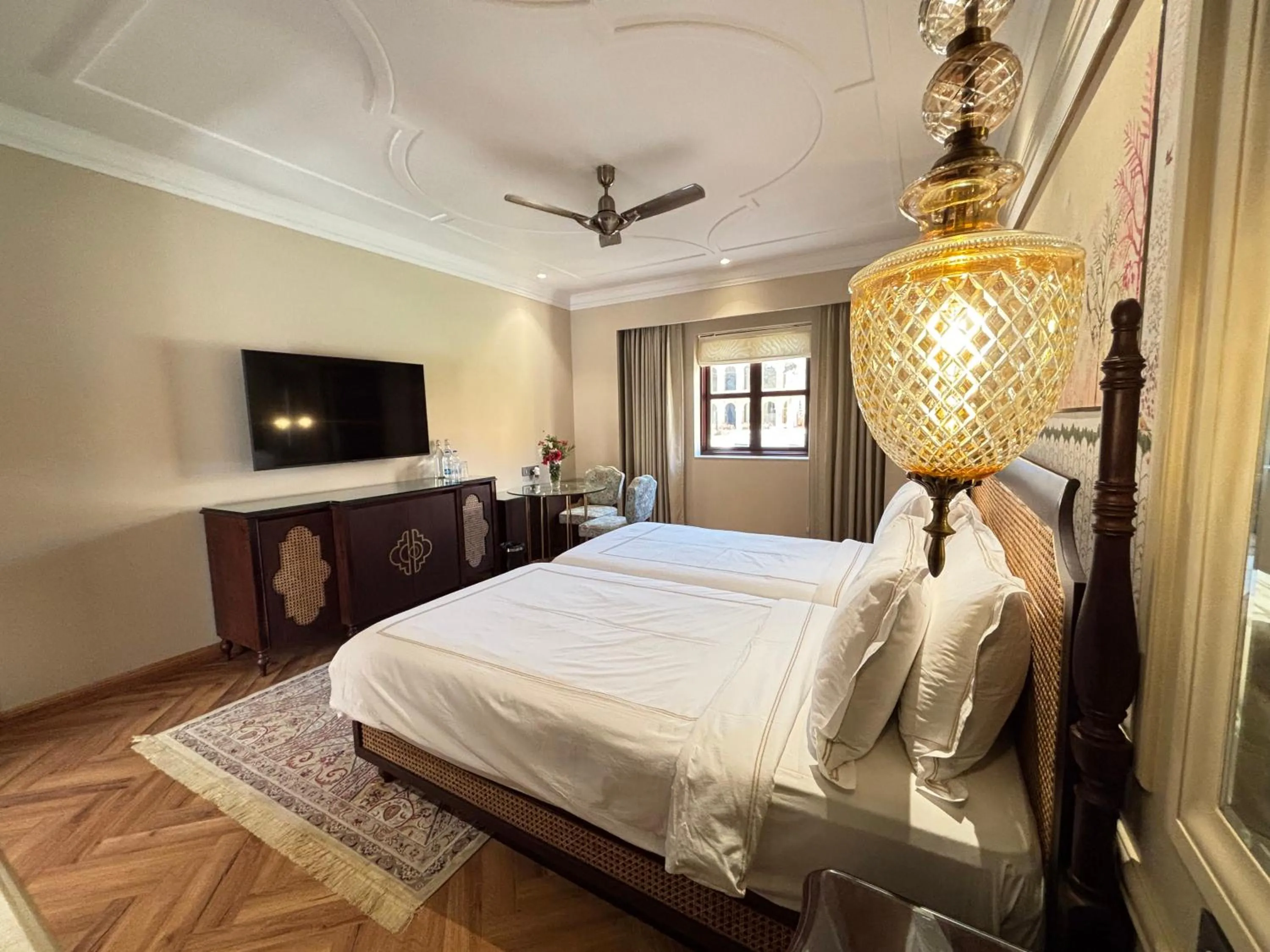 Bedroom, Bed in Fort Rajwada,Jaisalmer