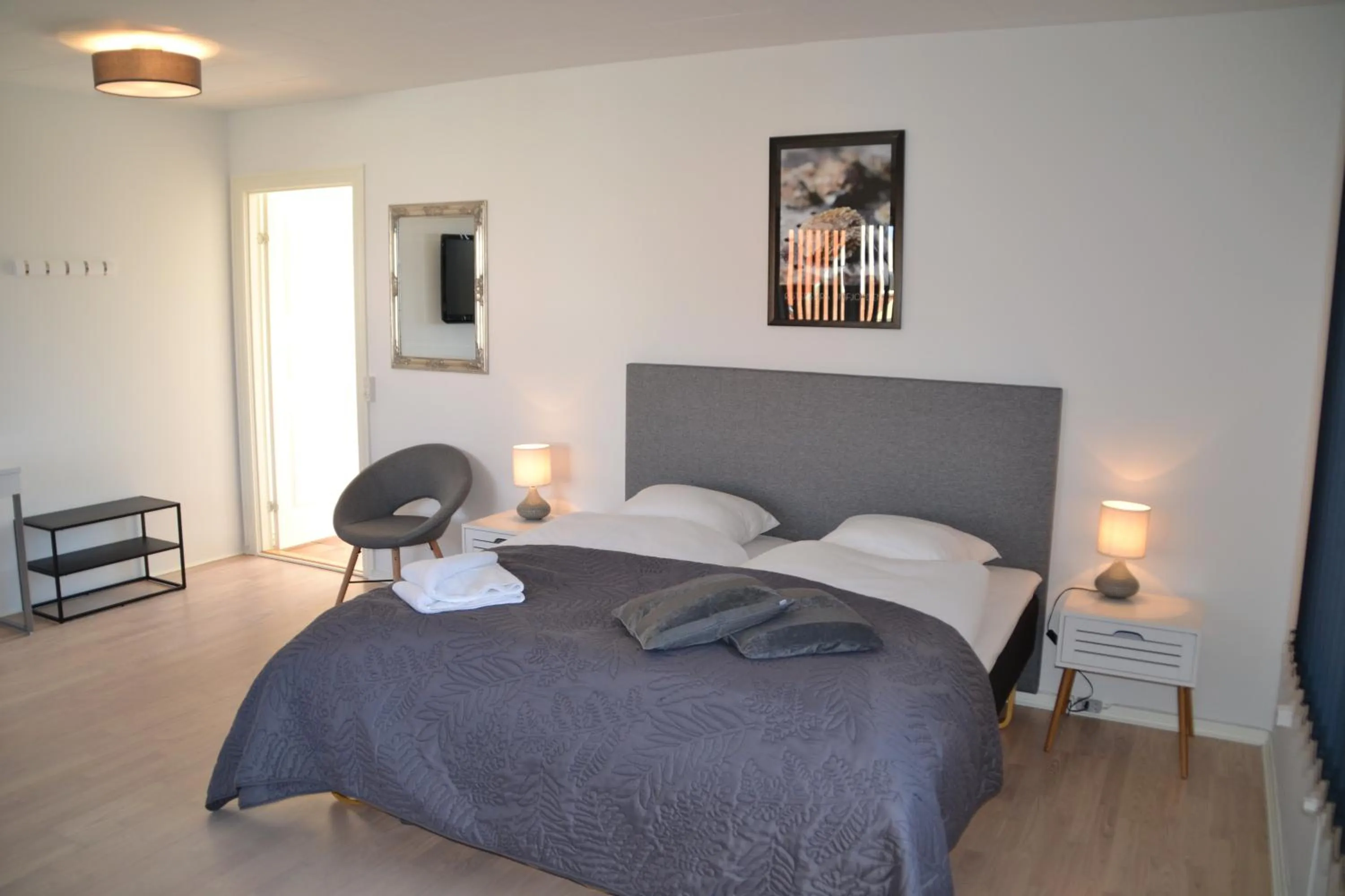 Bedroom, Bed in Thyborøn Hotel