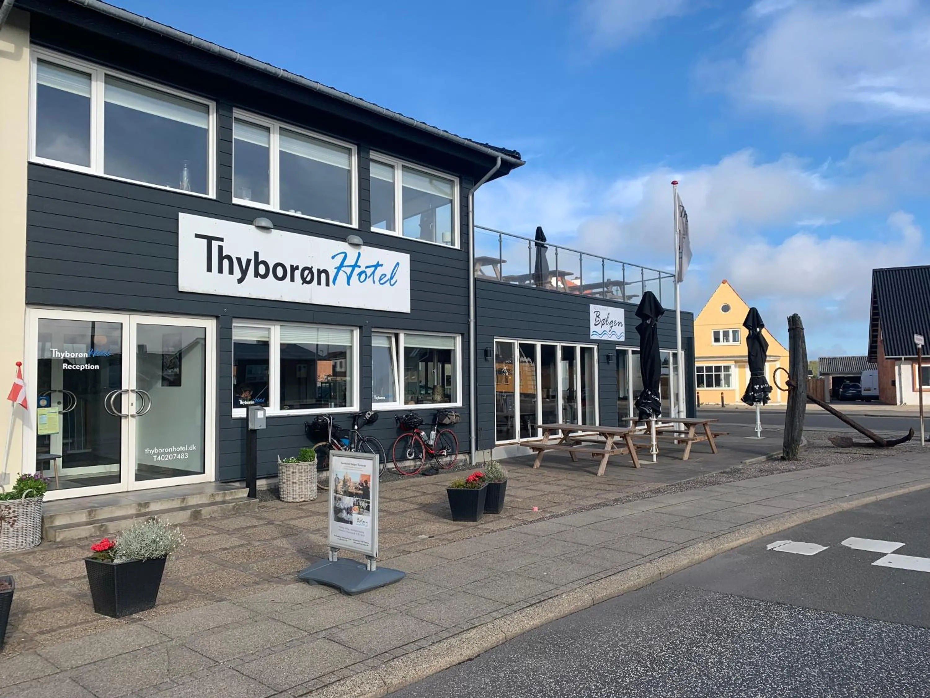 Property building in Thyborøn Hotel