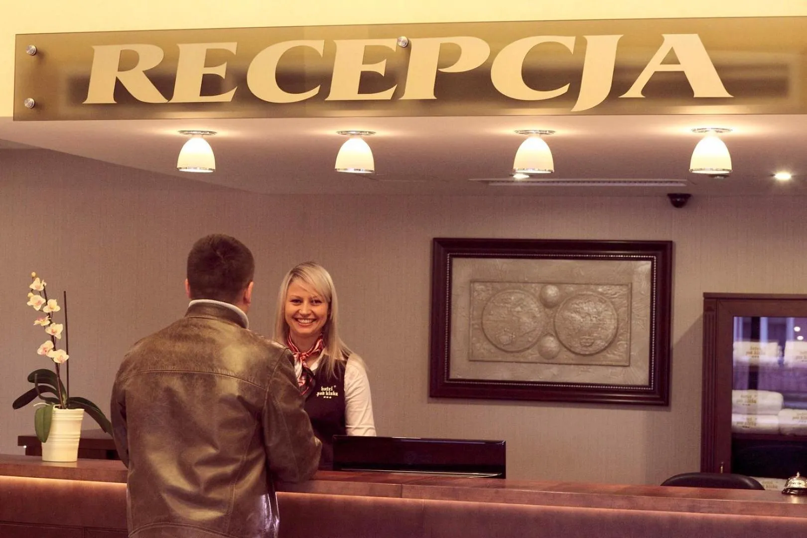 Lobby or reception in Hotel Pod Kluką