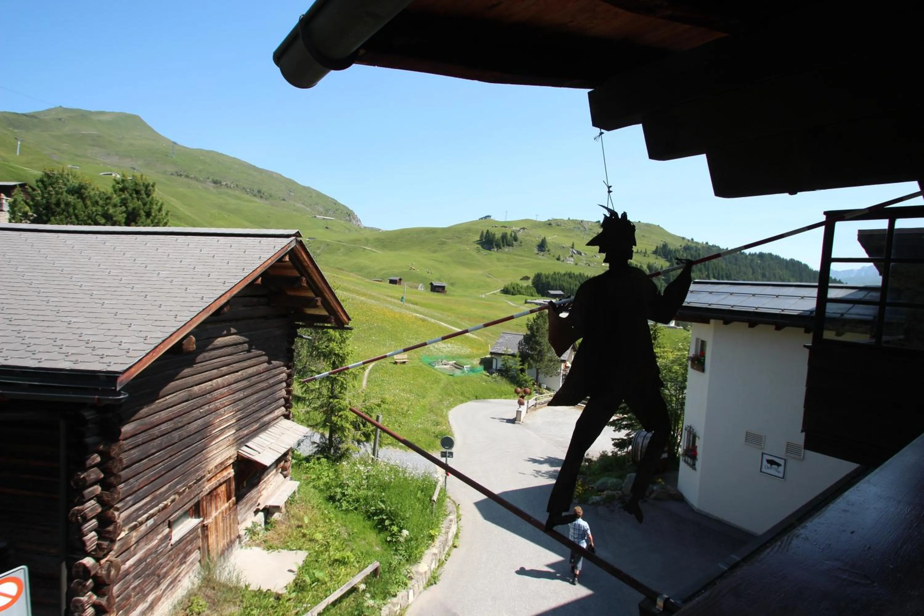 Natural landscape in Hotel Gspan