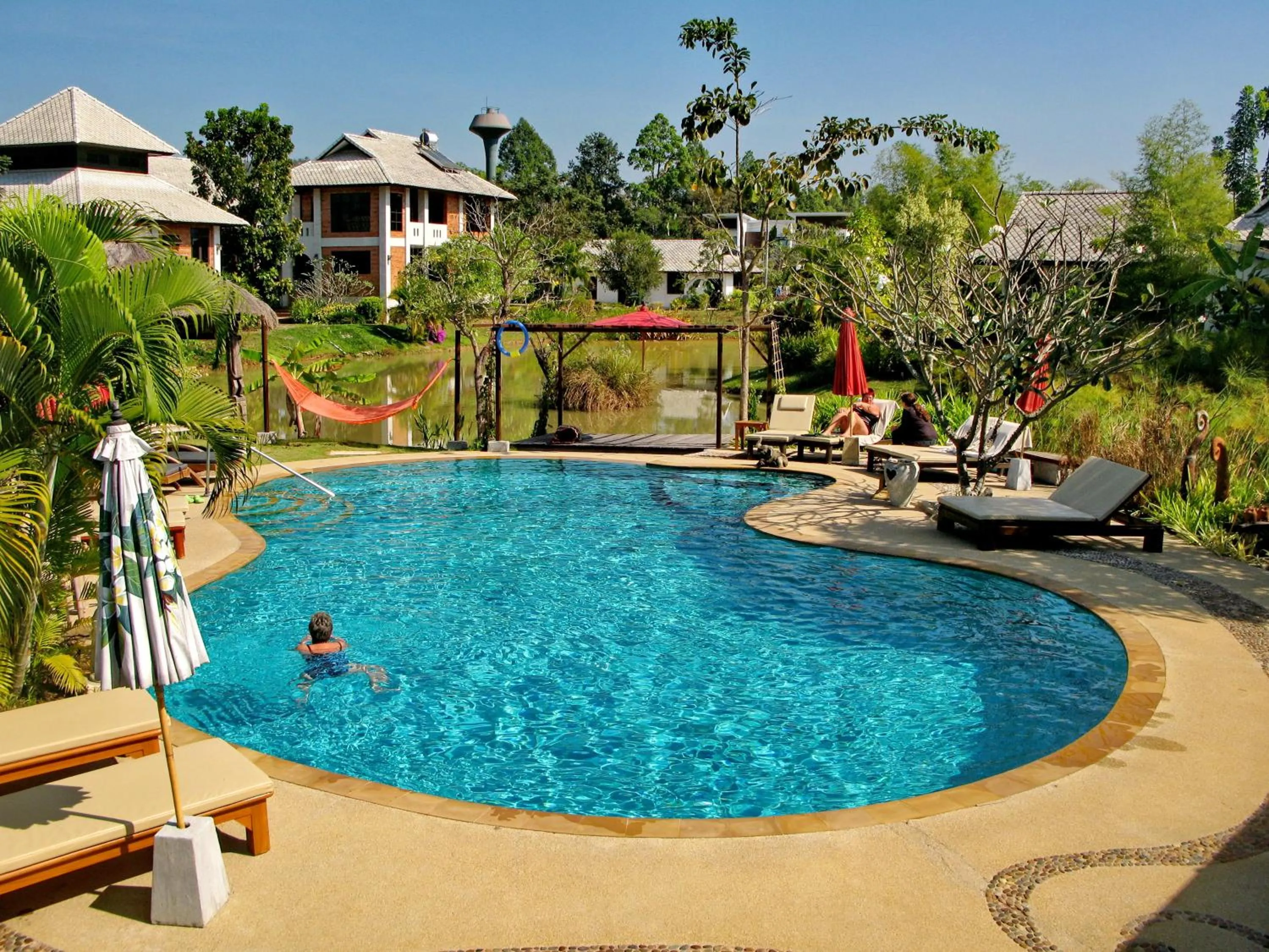 Swimming pool in Baan Chai Thung Resort