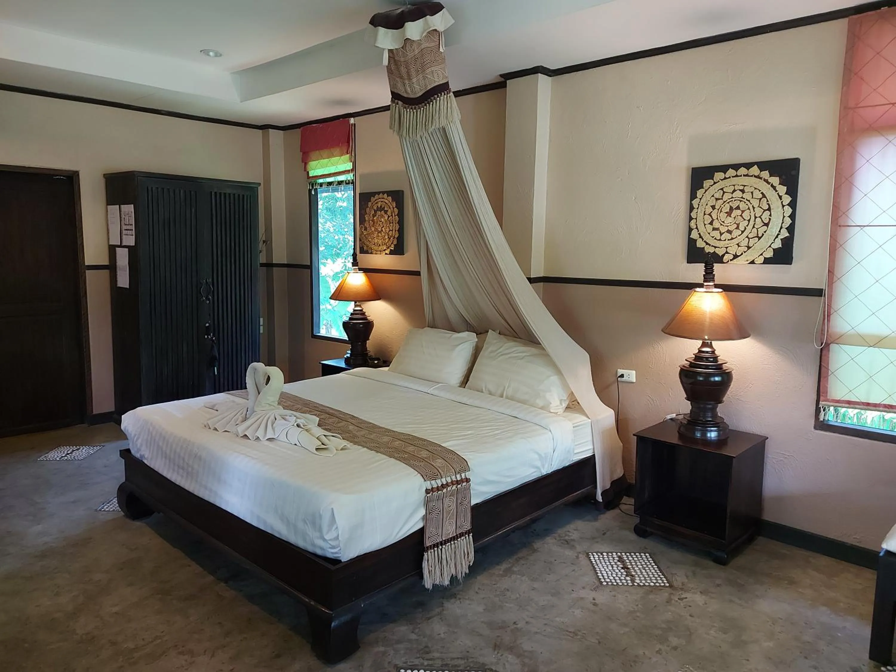 Bedroom, Bed in Baan Chai Thung Resort