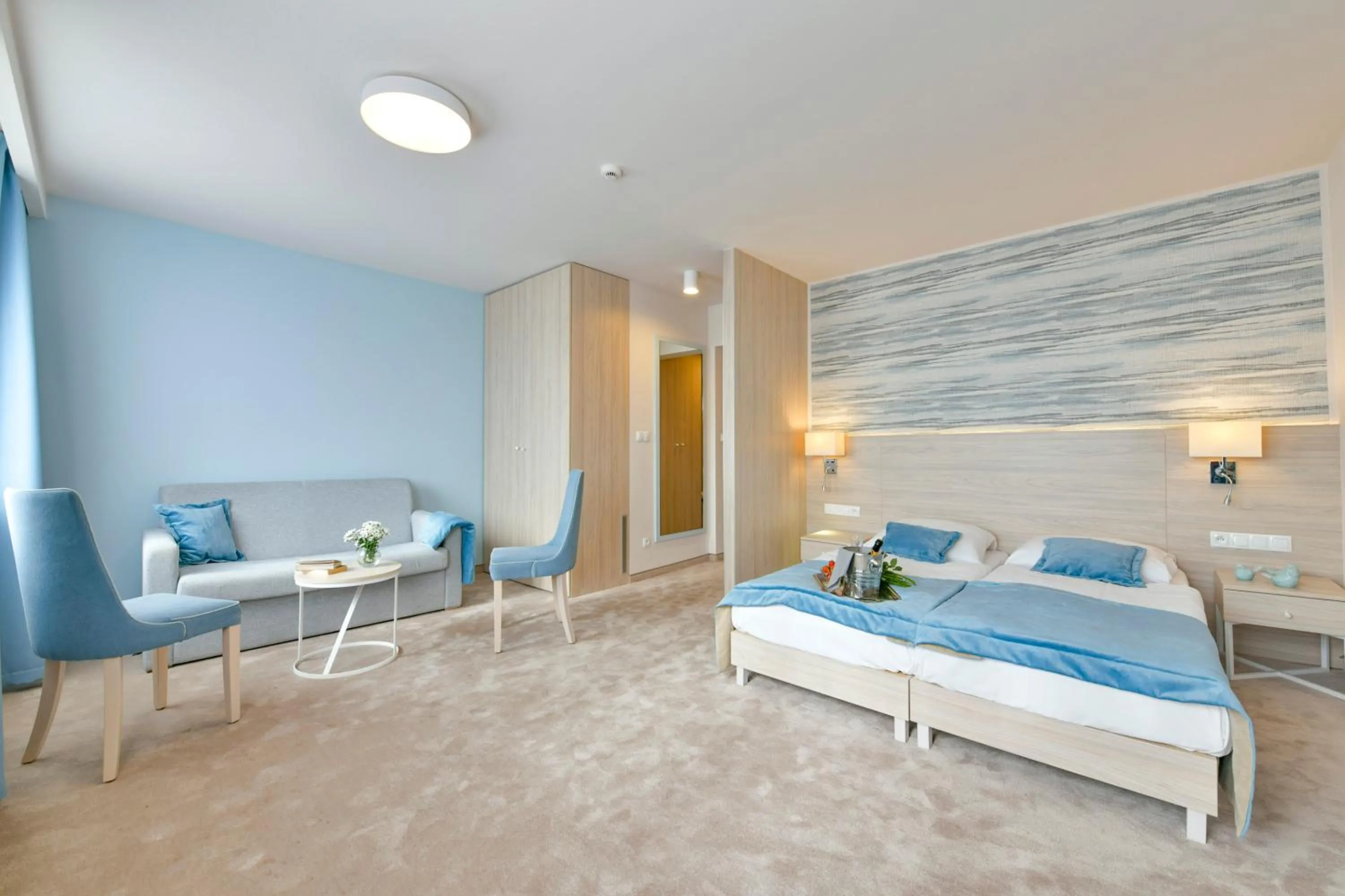 Bed in ALKA Sun Resort