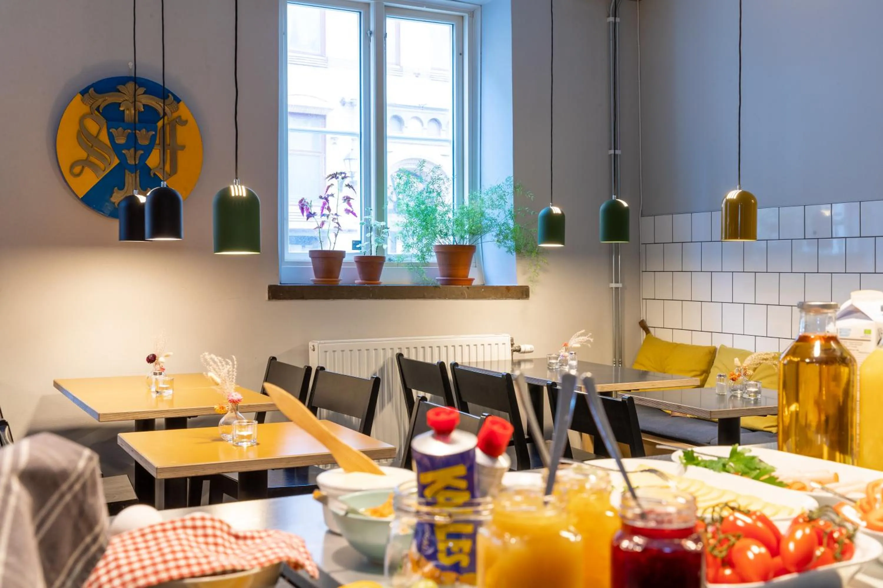 Breakfast in STF Hostel Stigbergsliden