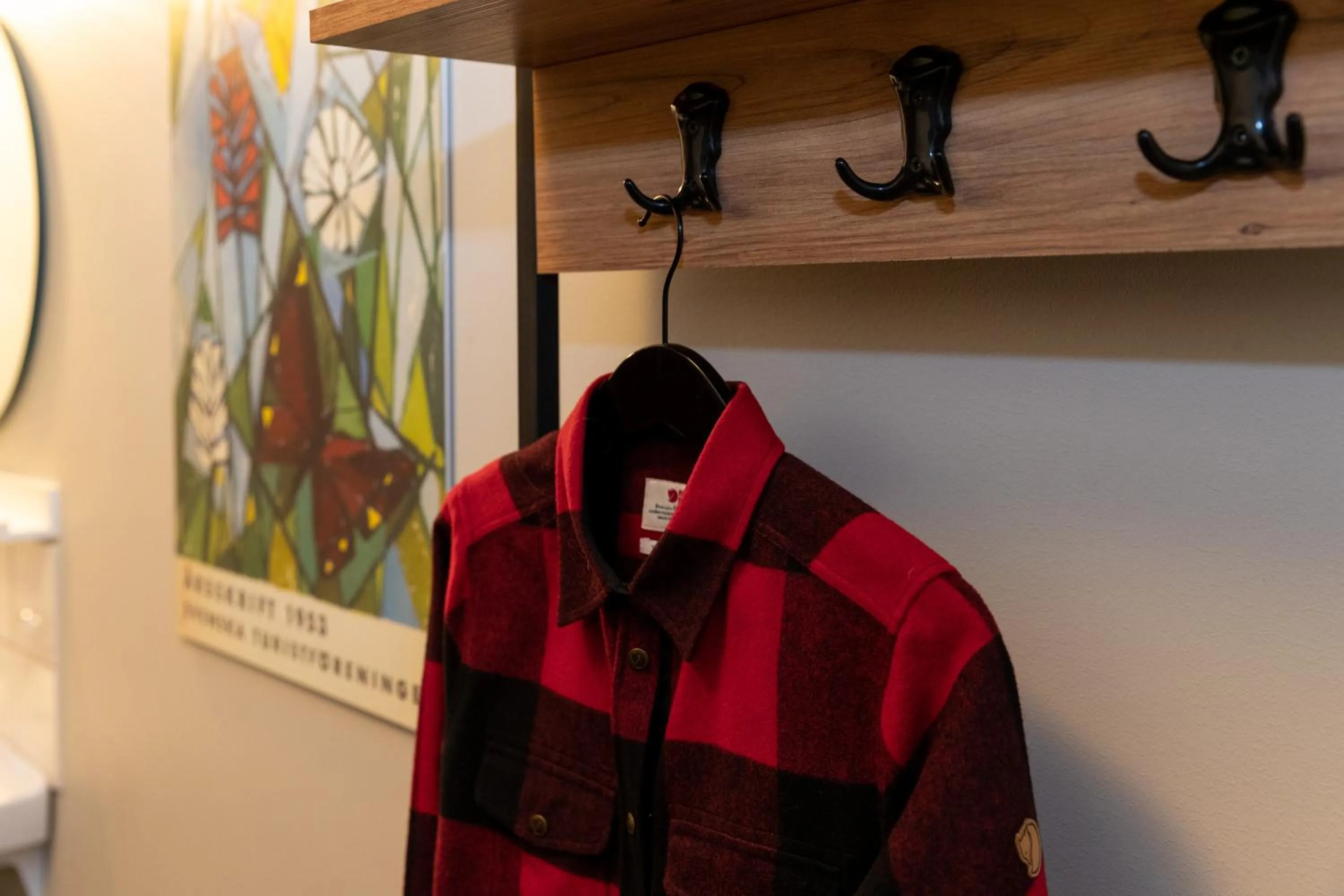 Decorative detail in STF Hostel Stigbergsliden