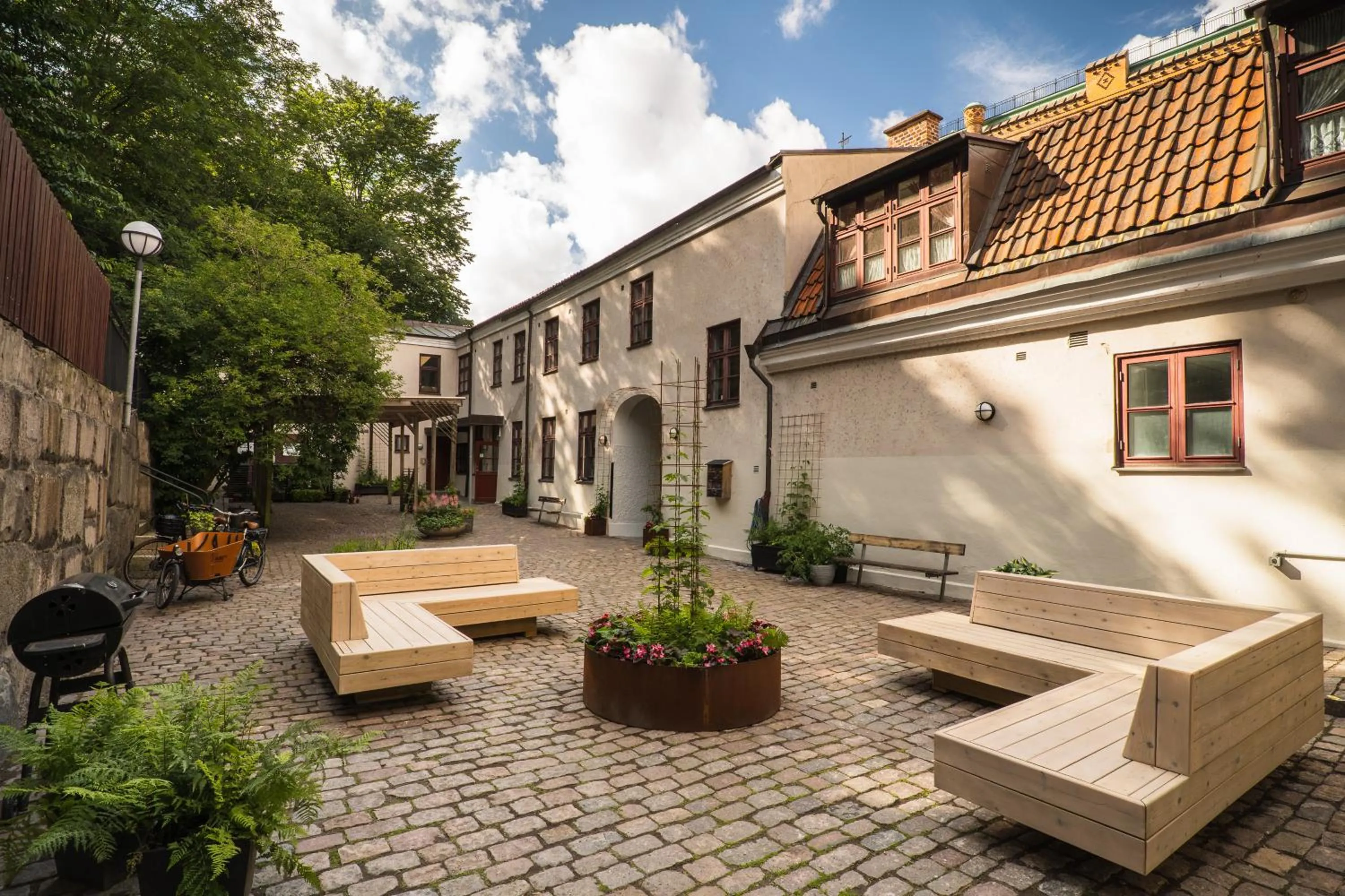 Property building in STF Hostel Stigbergsliden