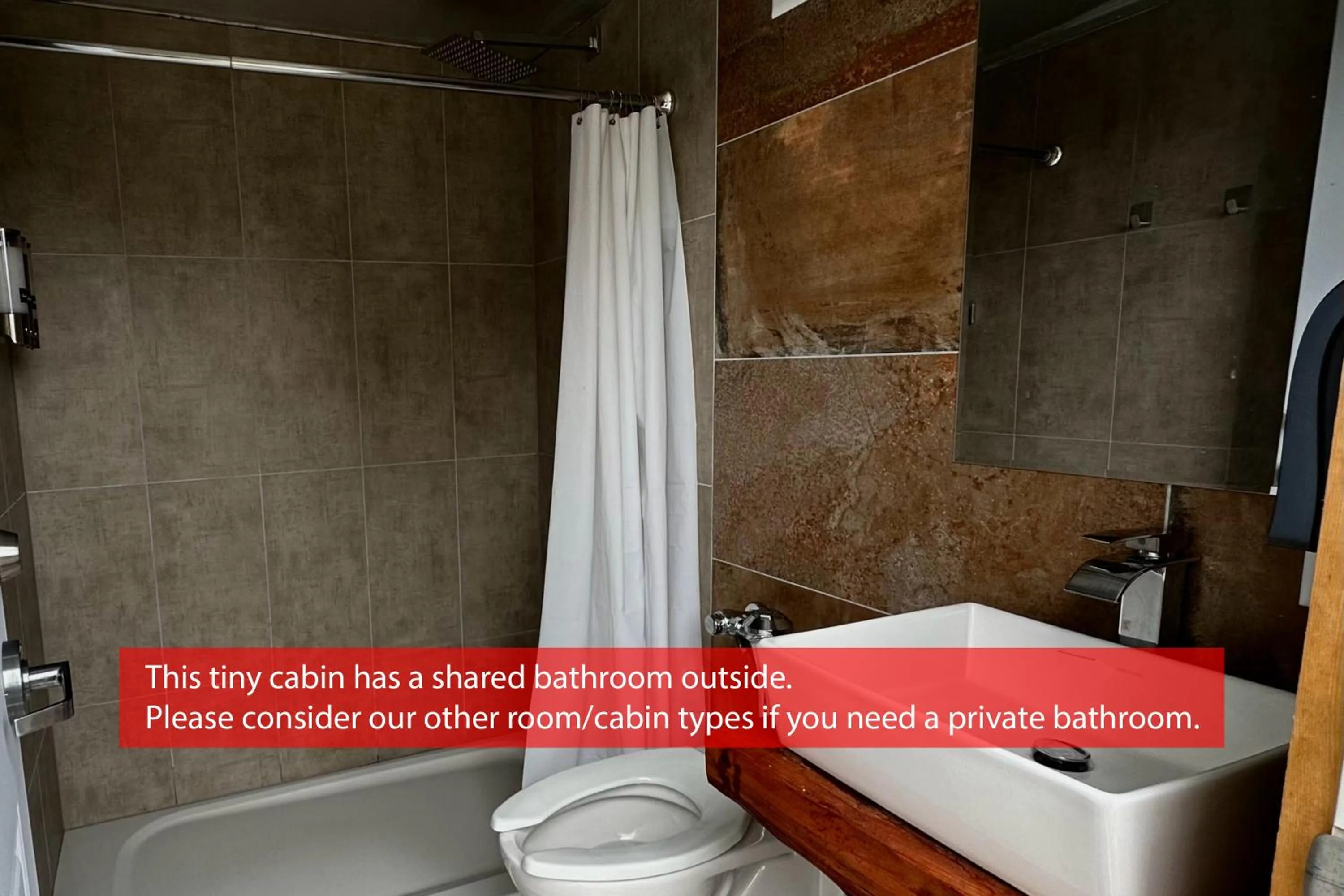 Shower in Paradise Village