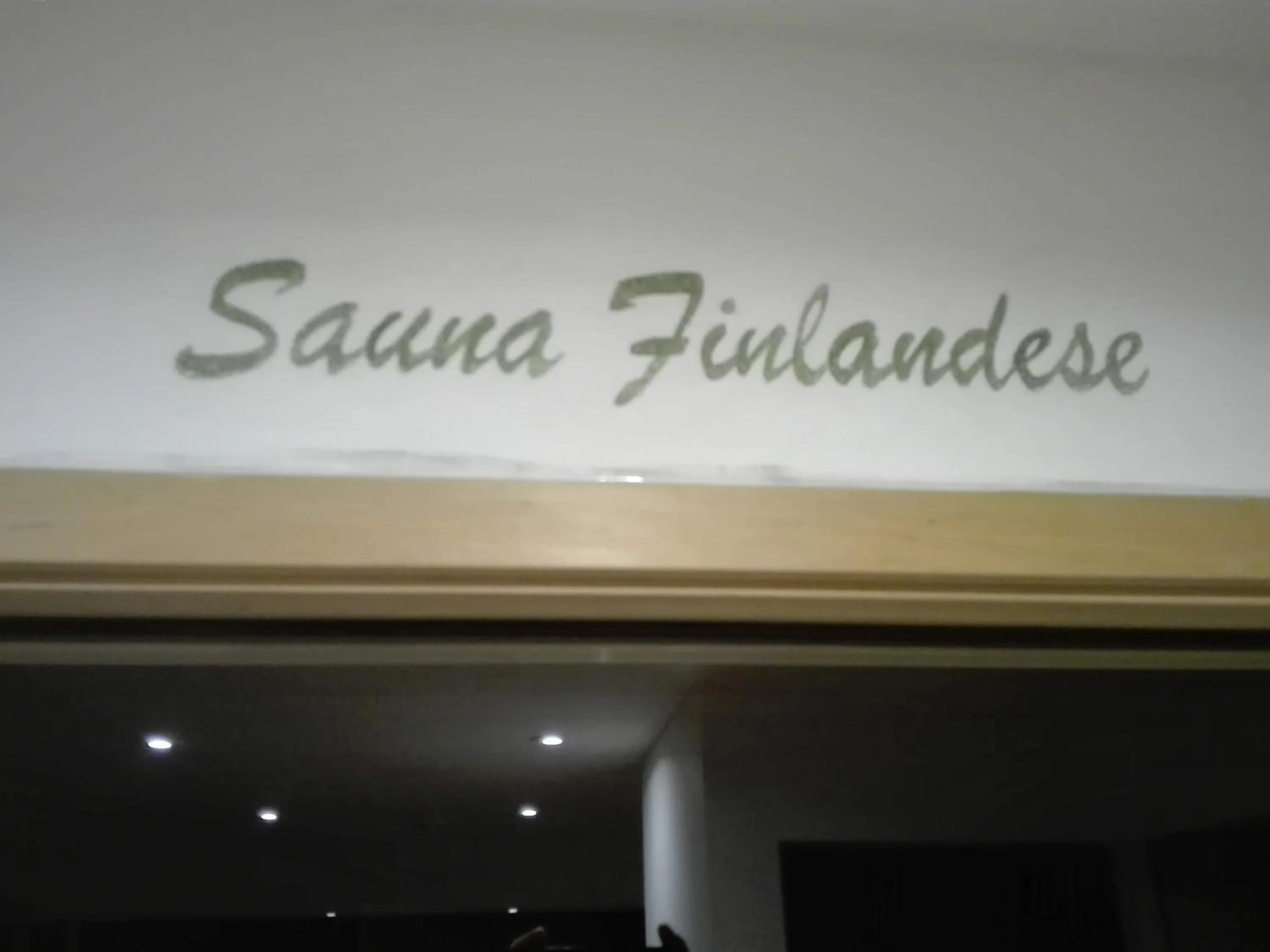 Sauna in Hotel Denny