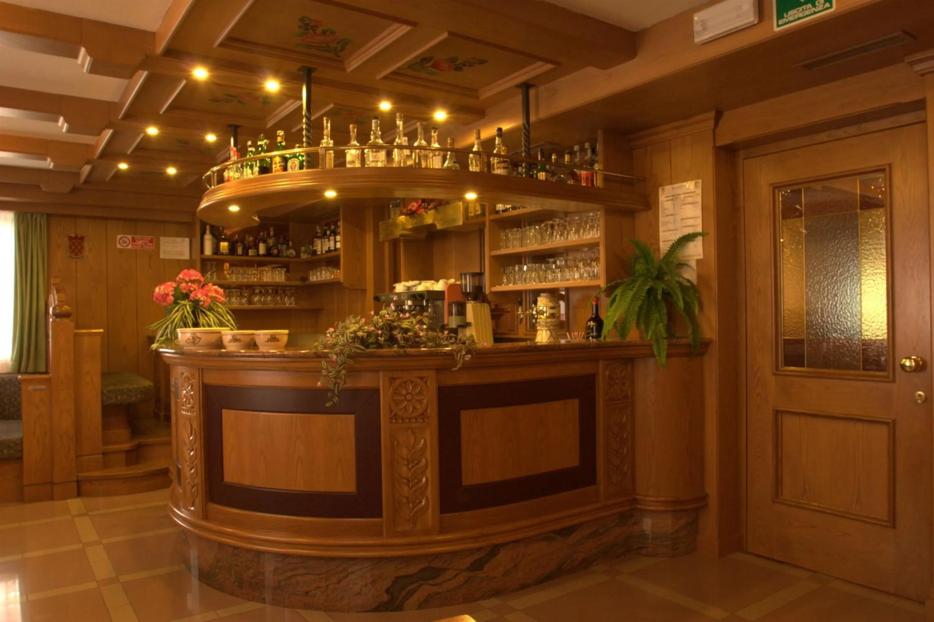 Decorative detail in Hotel Denny