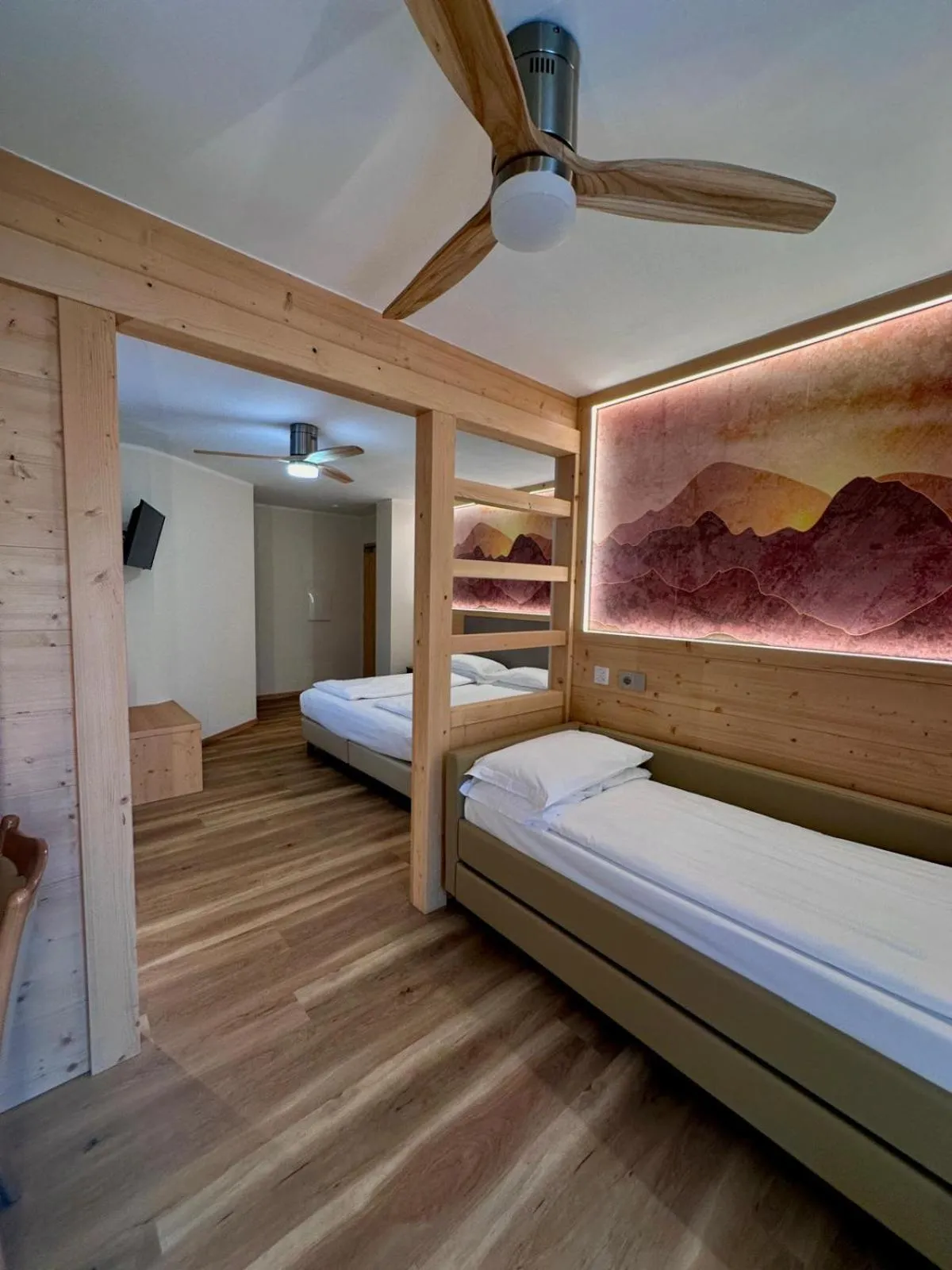 Family, Bed in Hotel Denny