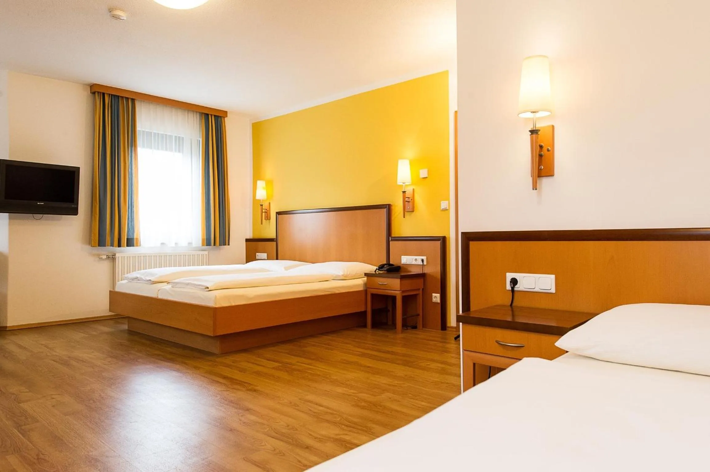 Bedroom, Bed in Gasthof Turmwirt