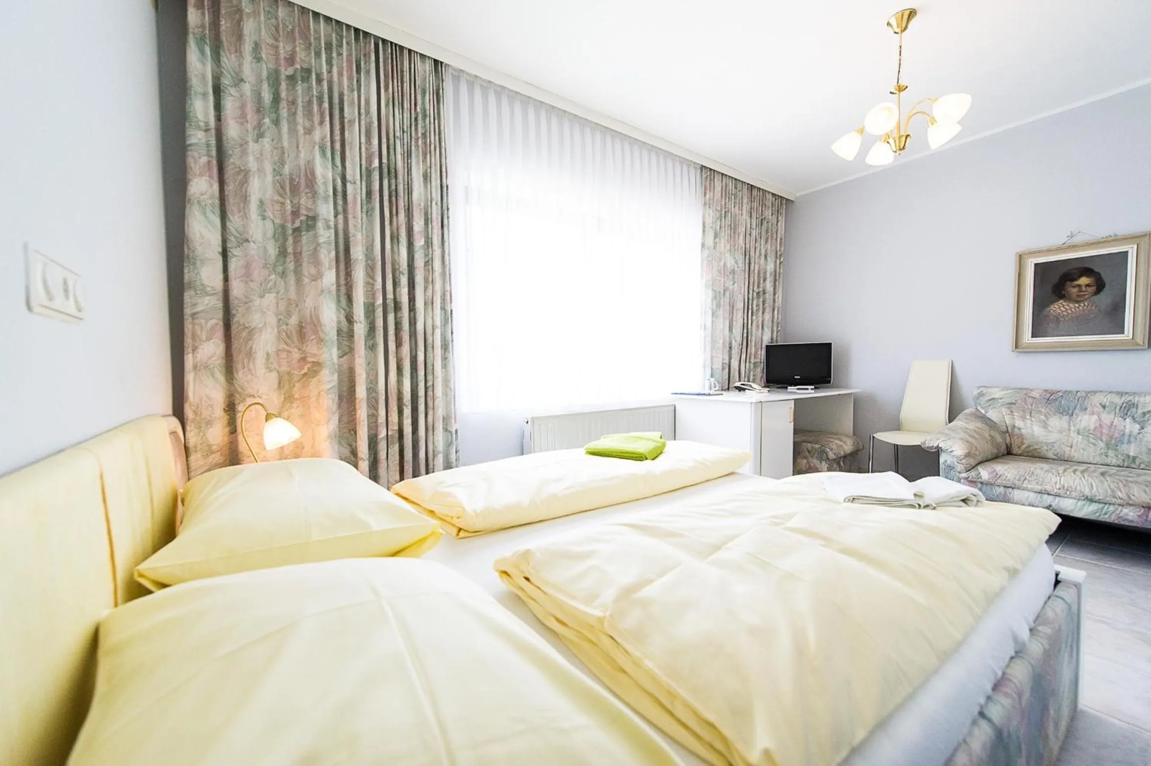 Bedroom, Bed in Gasthof Turmwirt