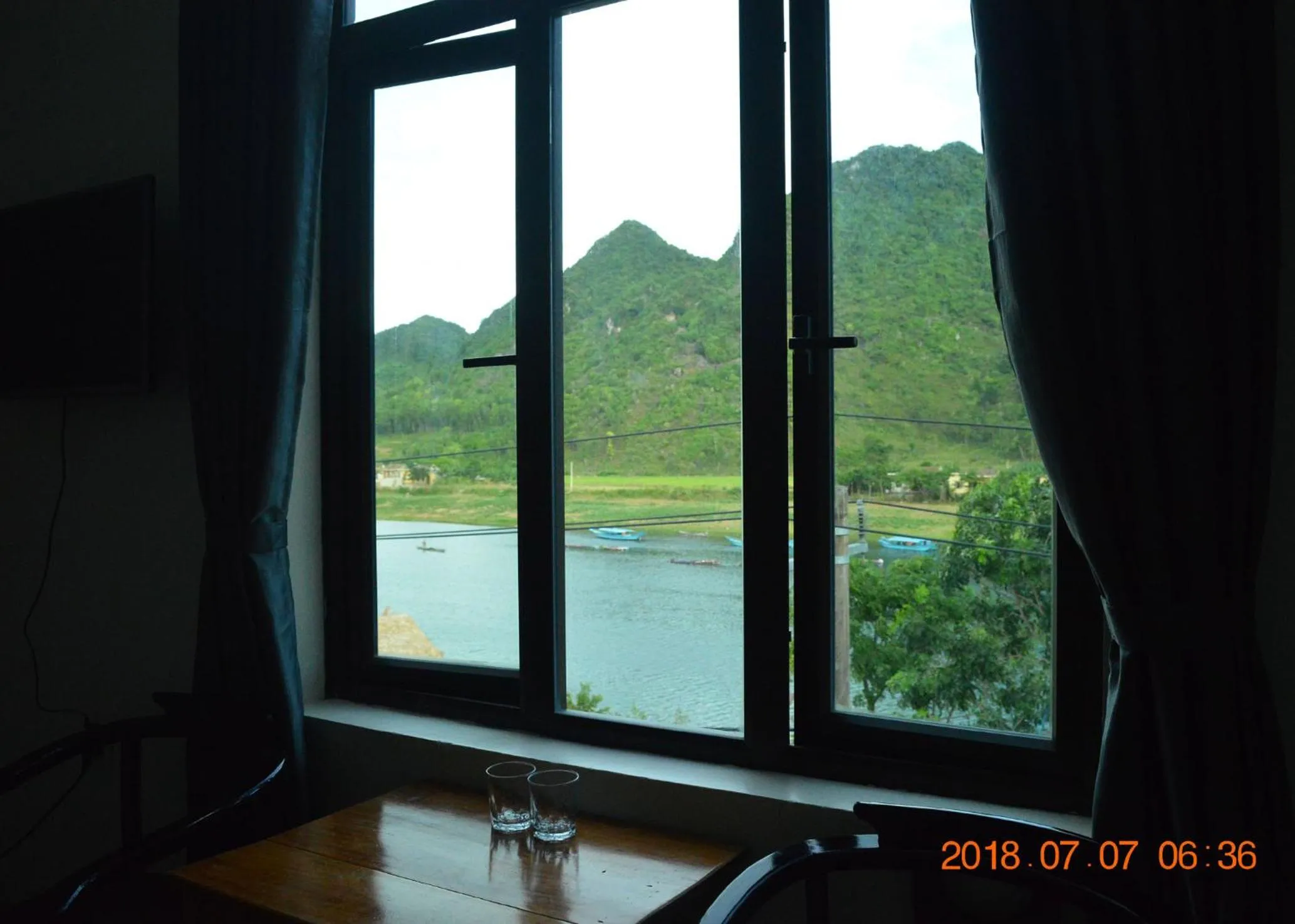 Garden view in Son Doong Riverside