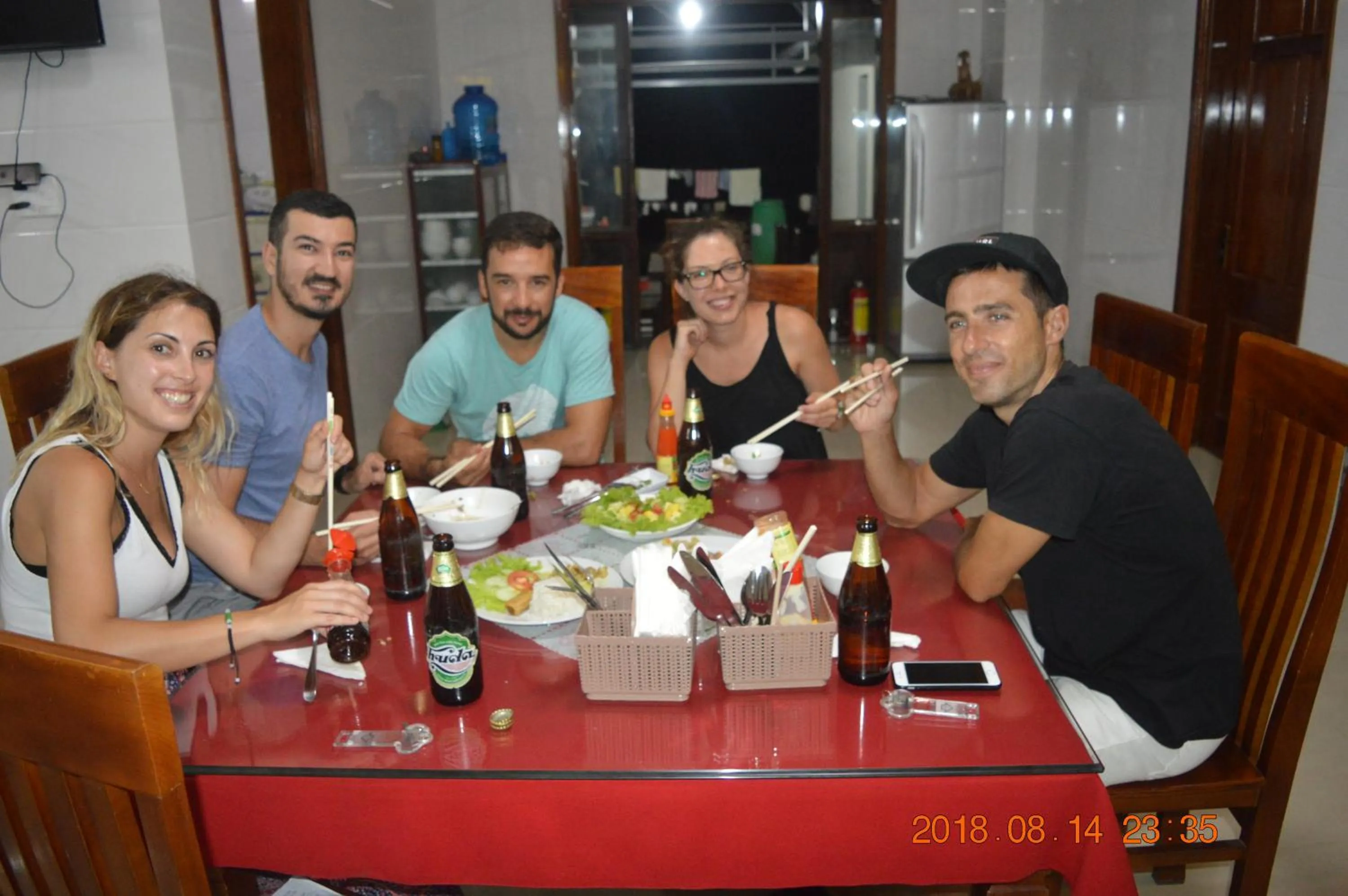 Dinner in Son Doong Riverside