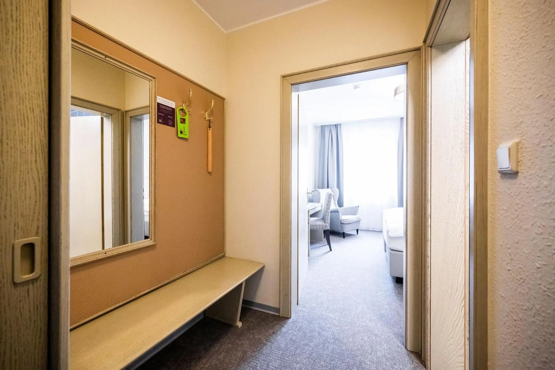 Bed in Motel Zeltweg - Self-Check-in