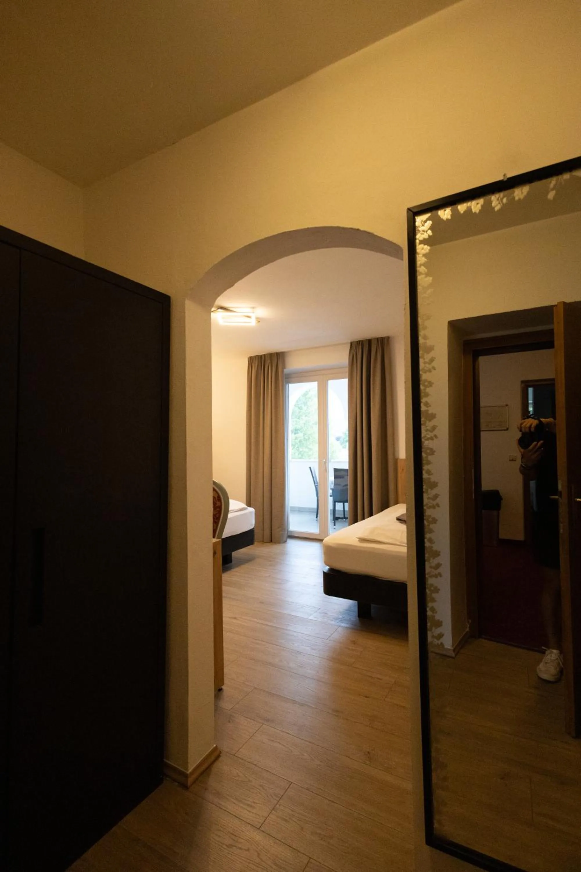 Bed in Hotel Marlingerhof