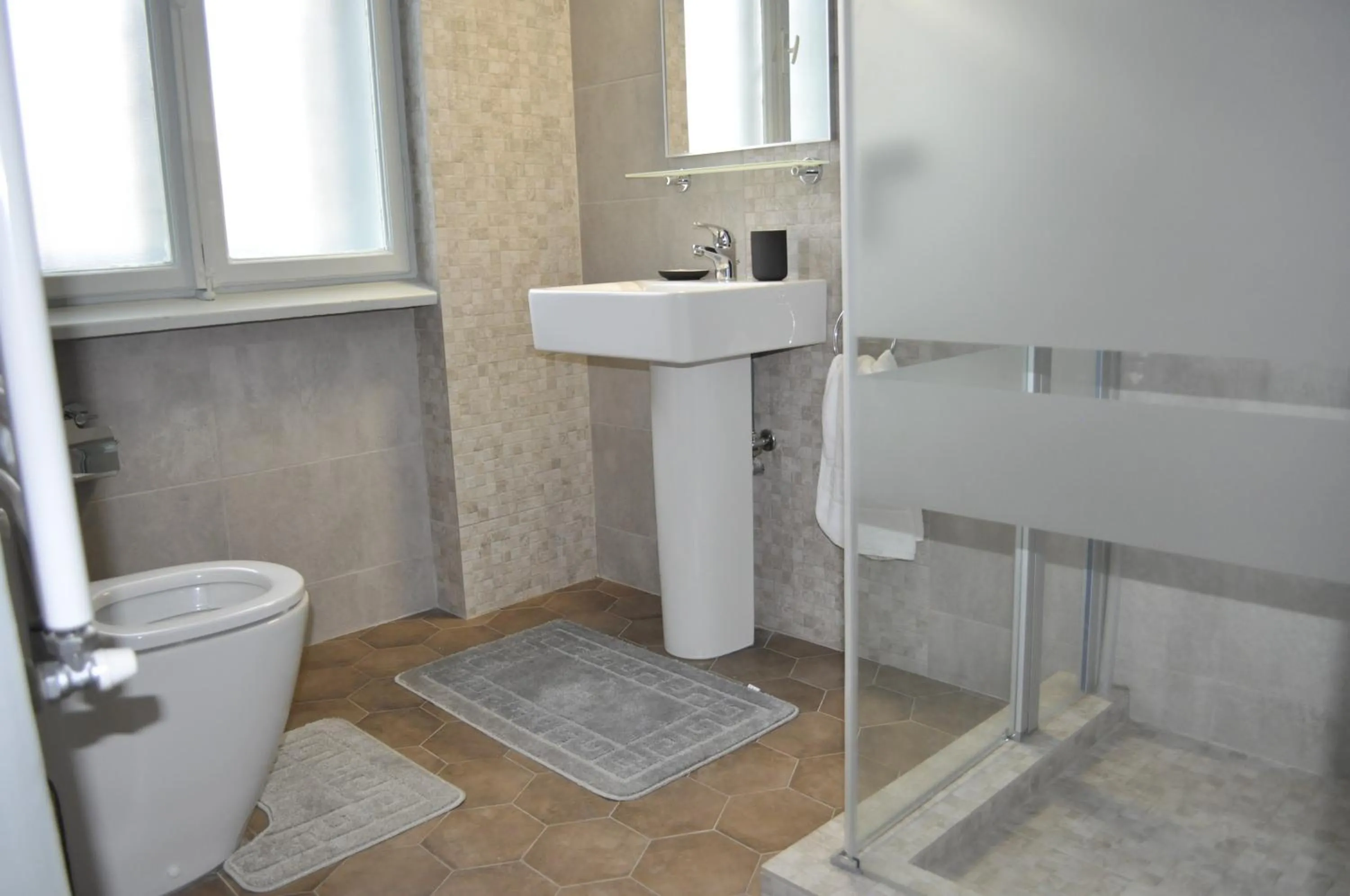 Bathroom in Hotel Triumf
