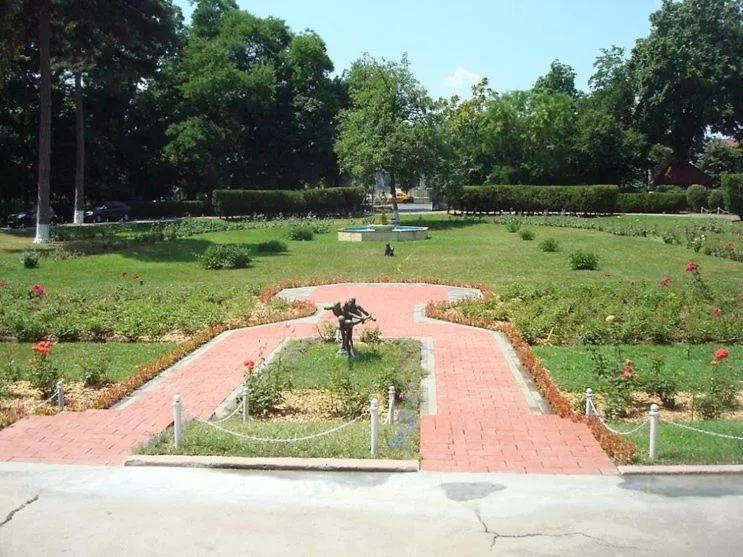 Garden in Hotel Triumf