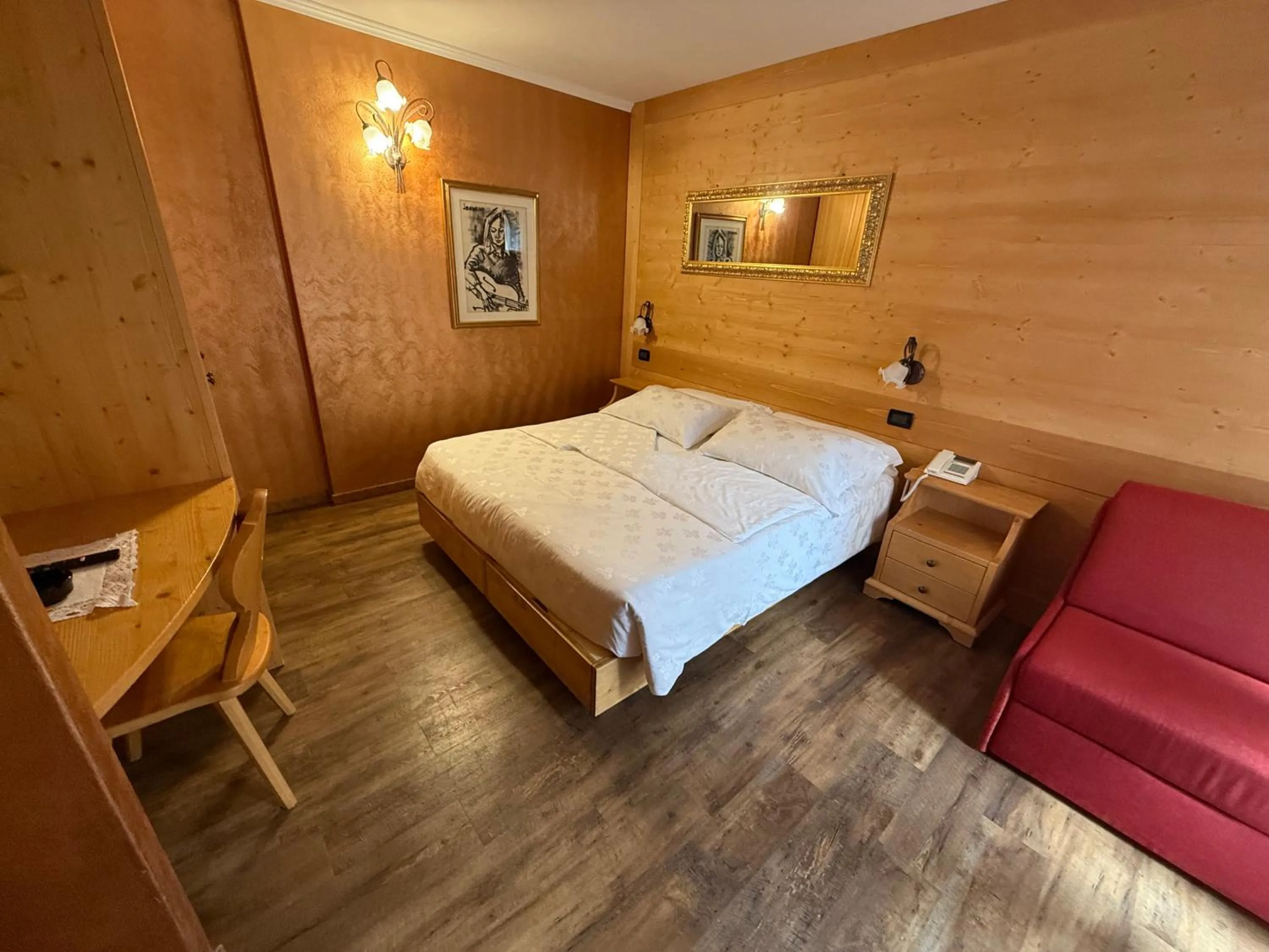 Bedroom, Bed in B&B La Montanara